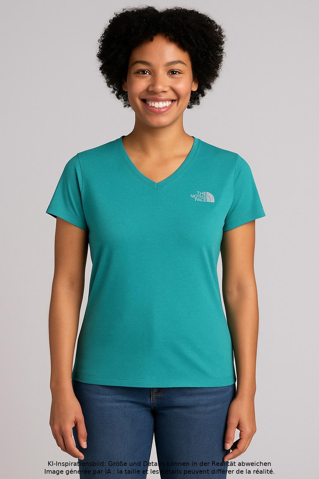 

The North Face Damen T-Shirt, türkis, Gr. 42