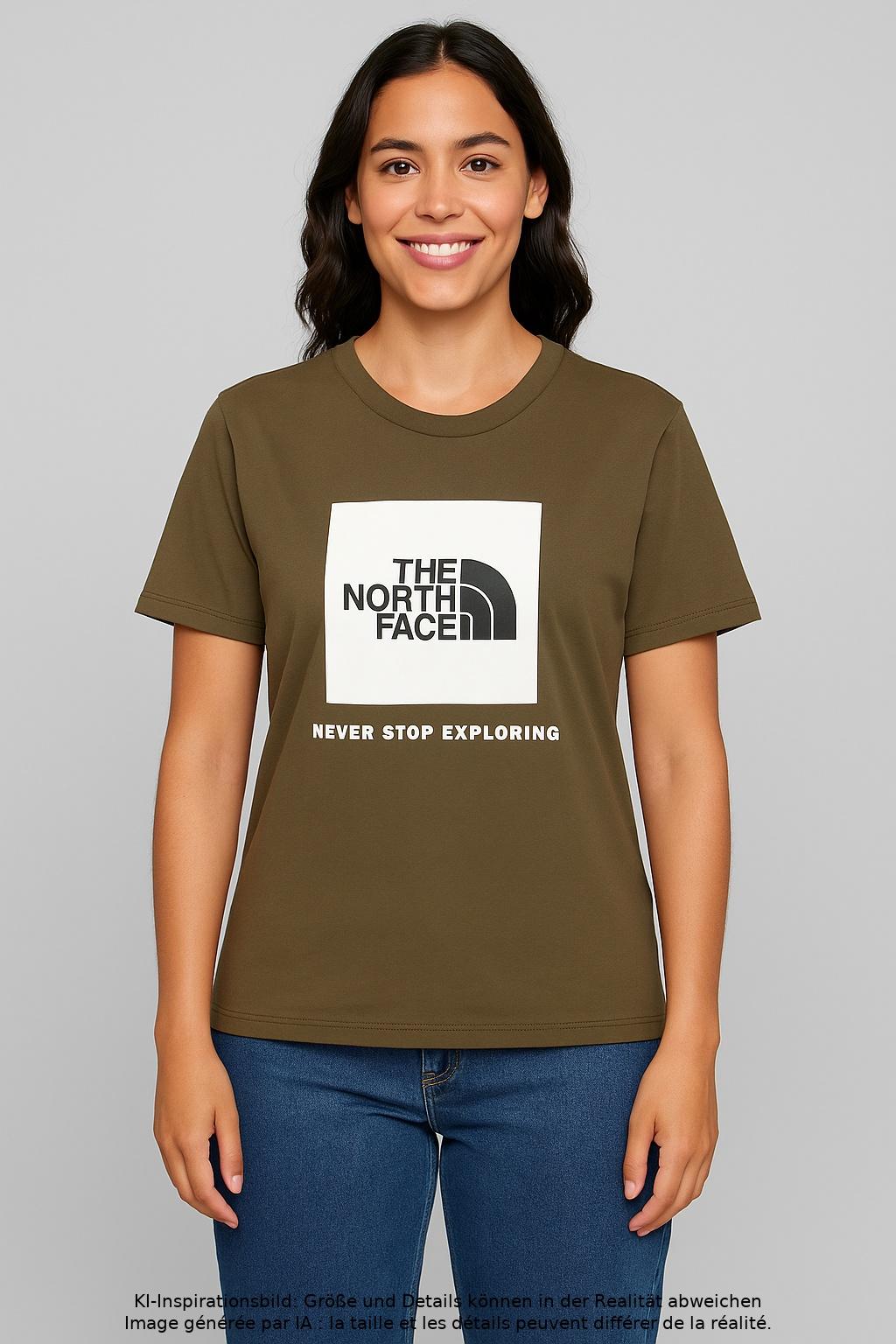 

The North Face Damen T-Shirt, grün, Gr. 44