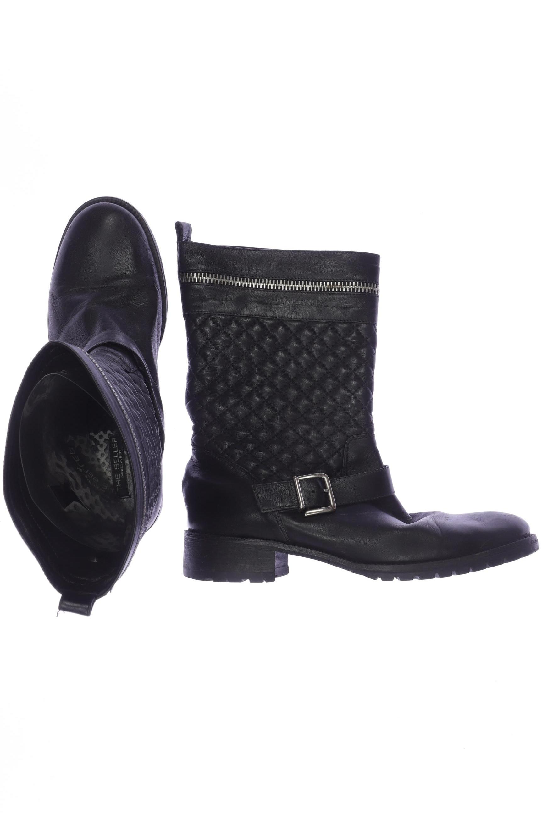 

The Seller Damen Stiefel, schwarz, Gr. 40.5
