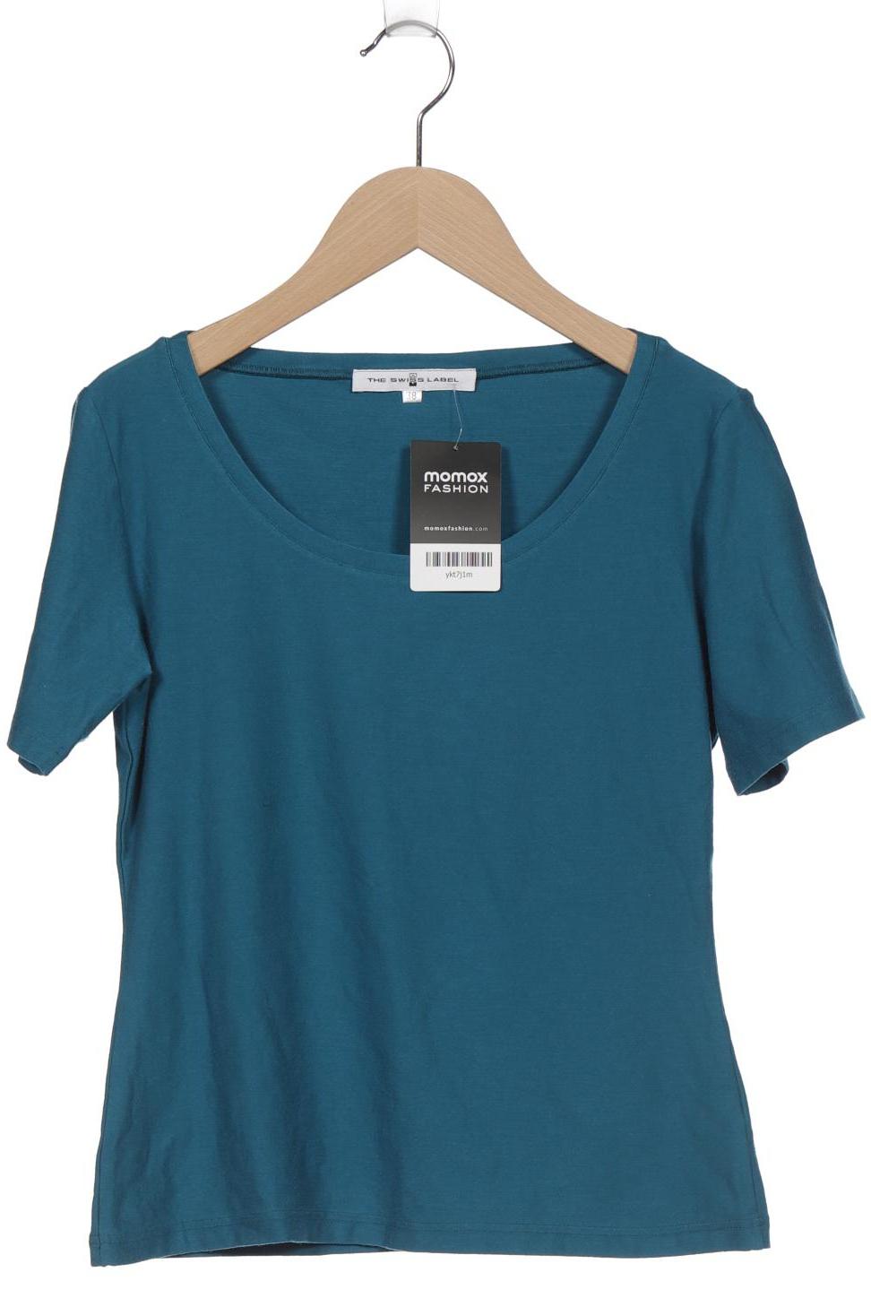 

THE Swiss Label Damen T-Shirt, blau, Gr. 38