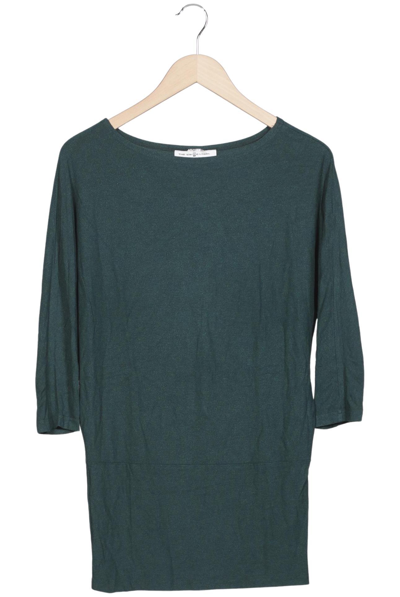 

THE Swiss Label Damen Langarmshirt, grün, Gr. 36