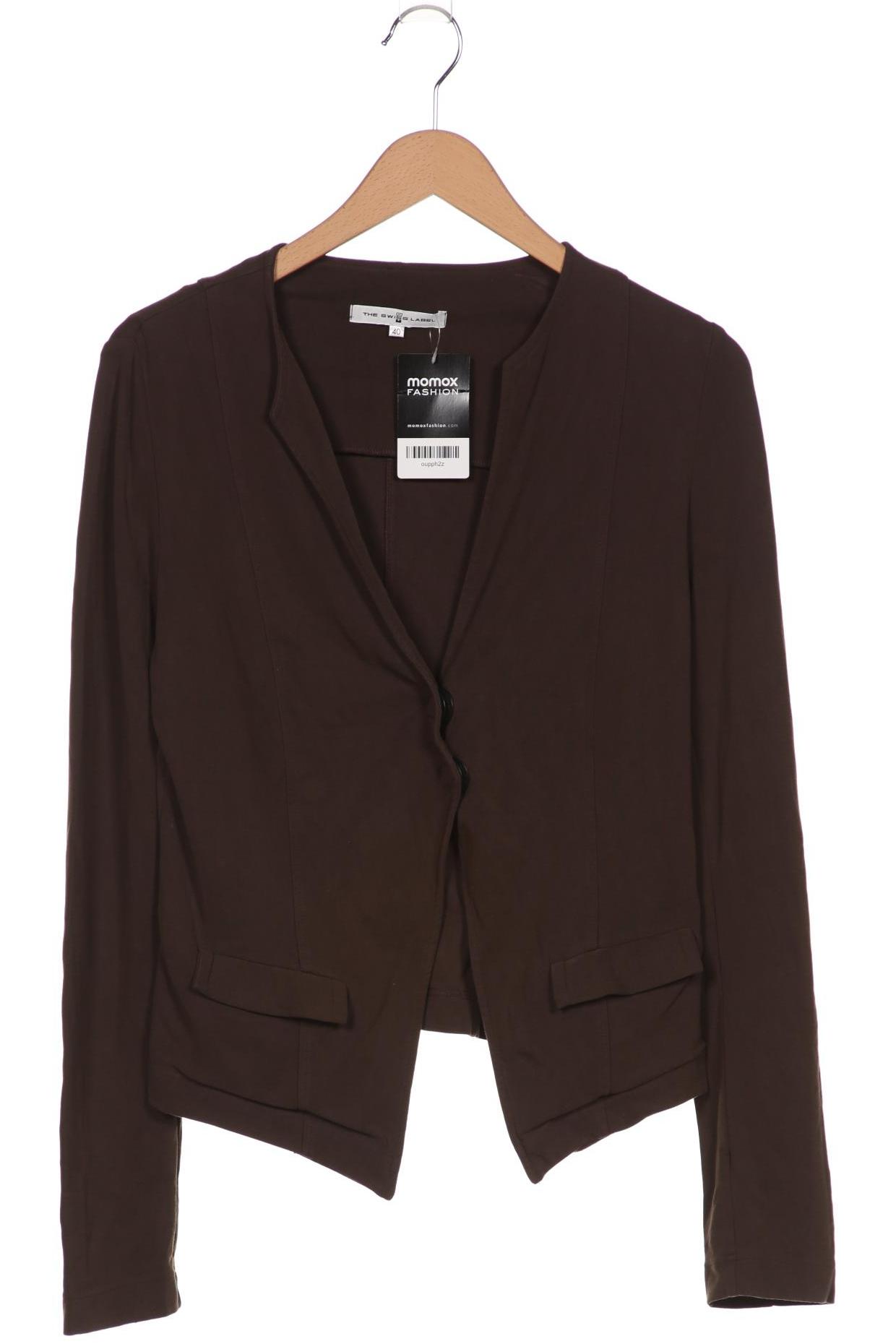 

THE Swiss Label Damen Strickjacke, braun, Gr. 40