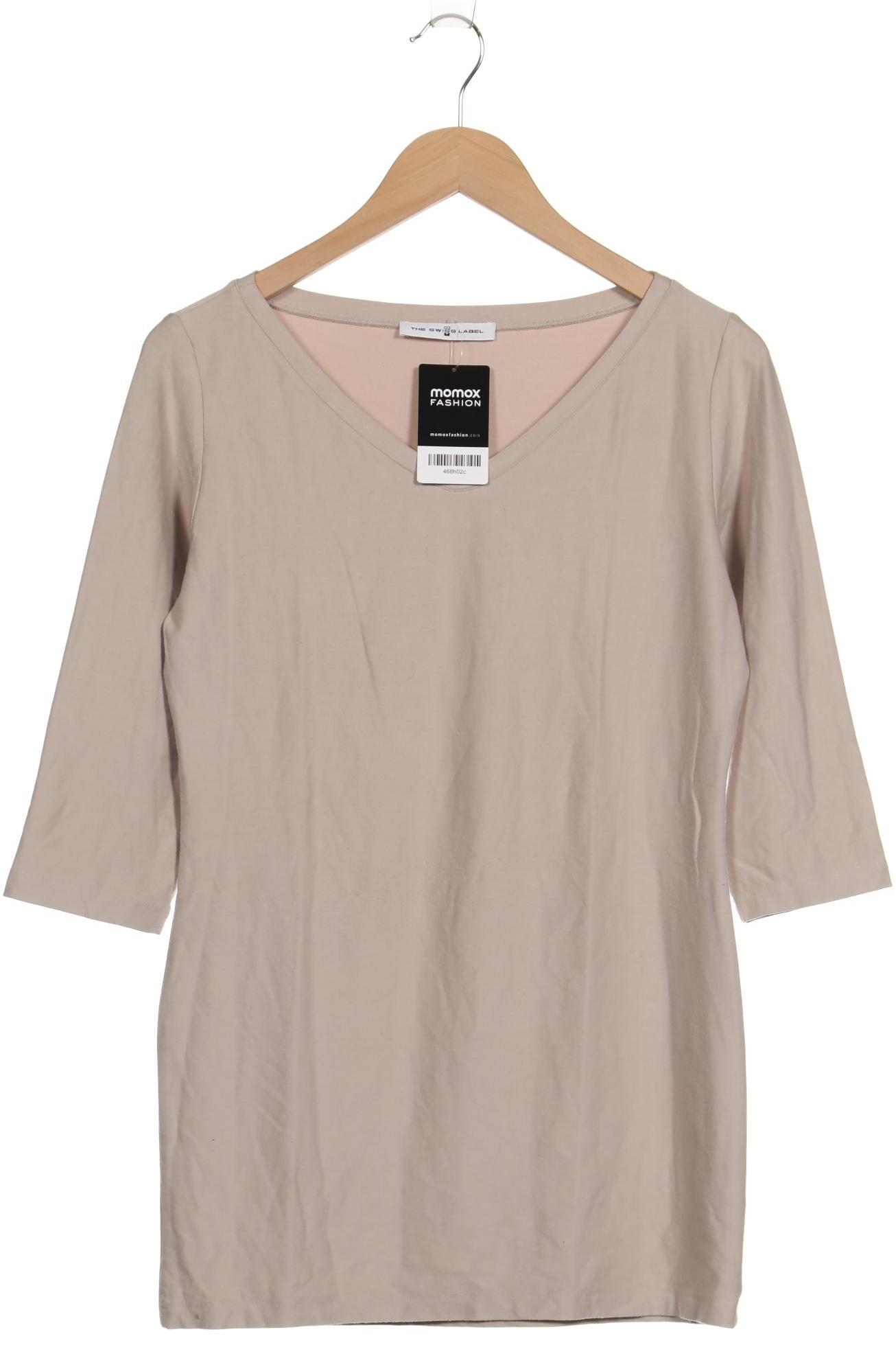 

THE Swiss Label Damen Langarmshirt, beige, Gr. 38