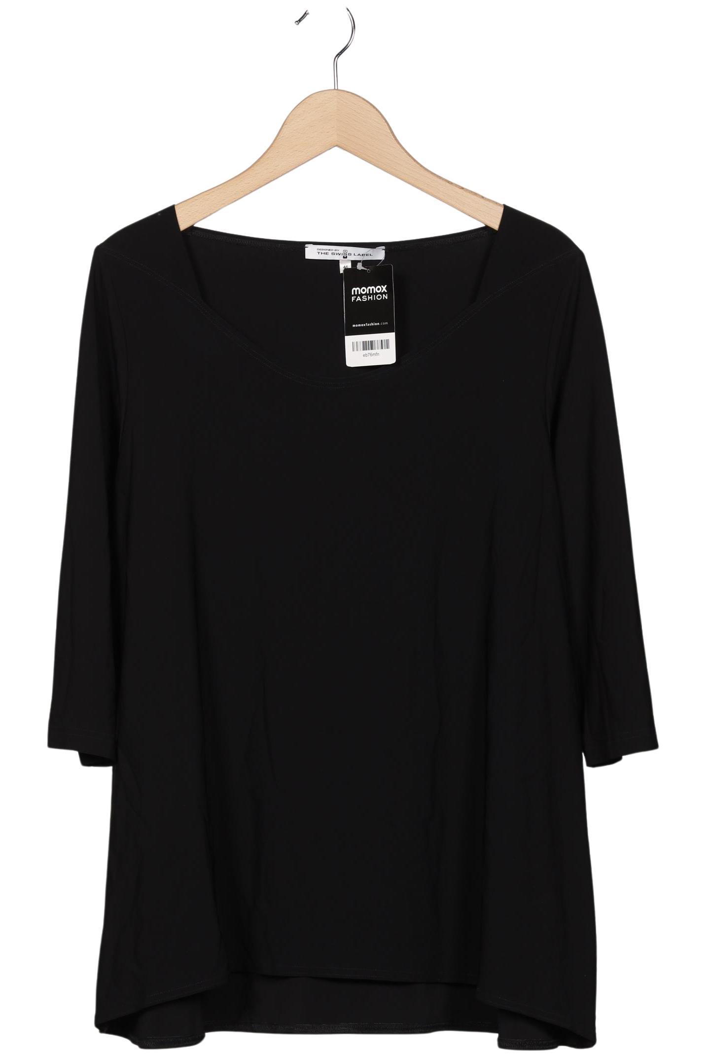 

THE Swiss Label Damen Langarmshirt, schwarz, Gr. 46