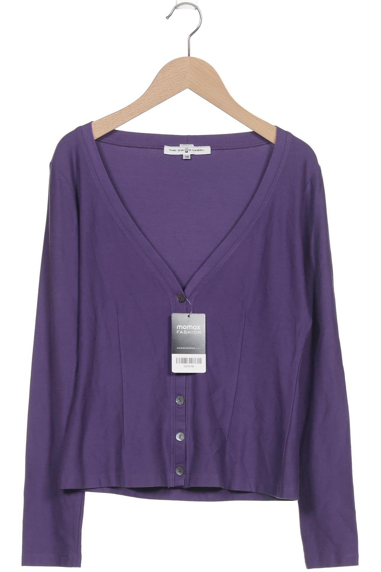 

THE Swiss Label Damen Strickjacke, flieder, Gr. 38