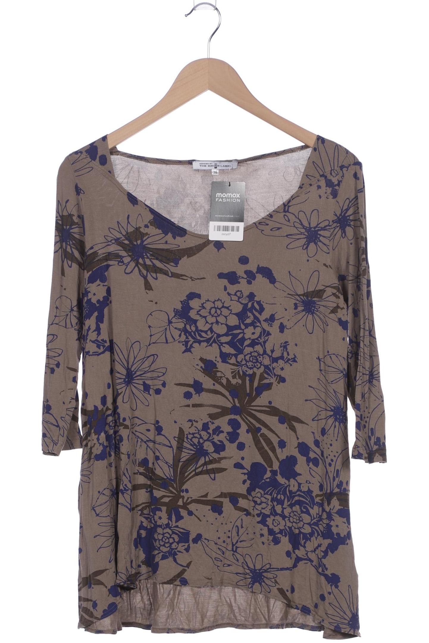 

THE Swiss Label Damen Langarmshirt, braun, Gr. 38