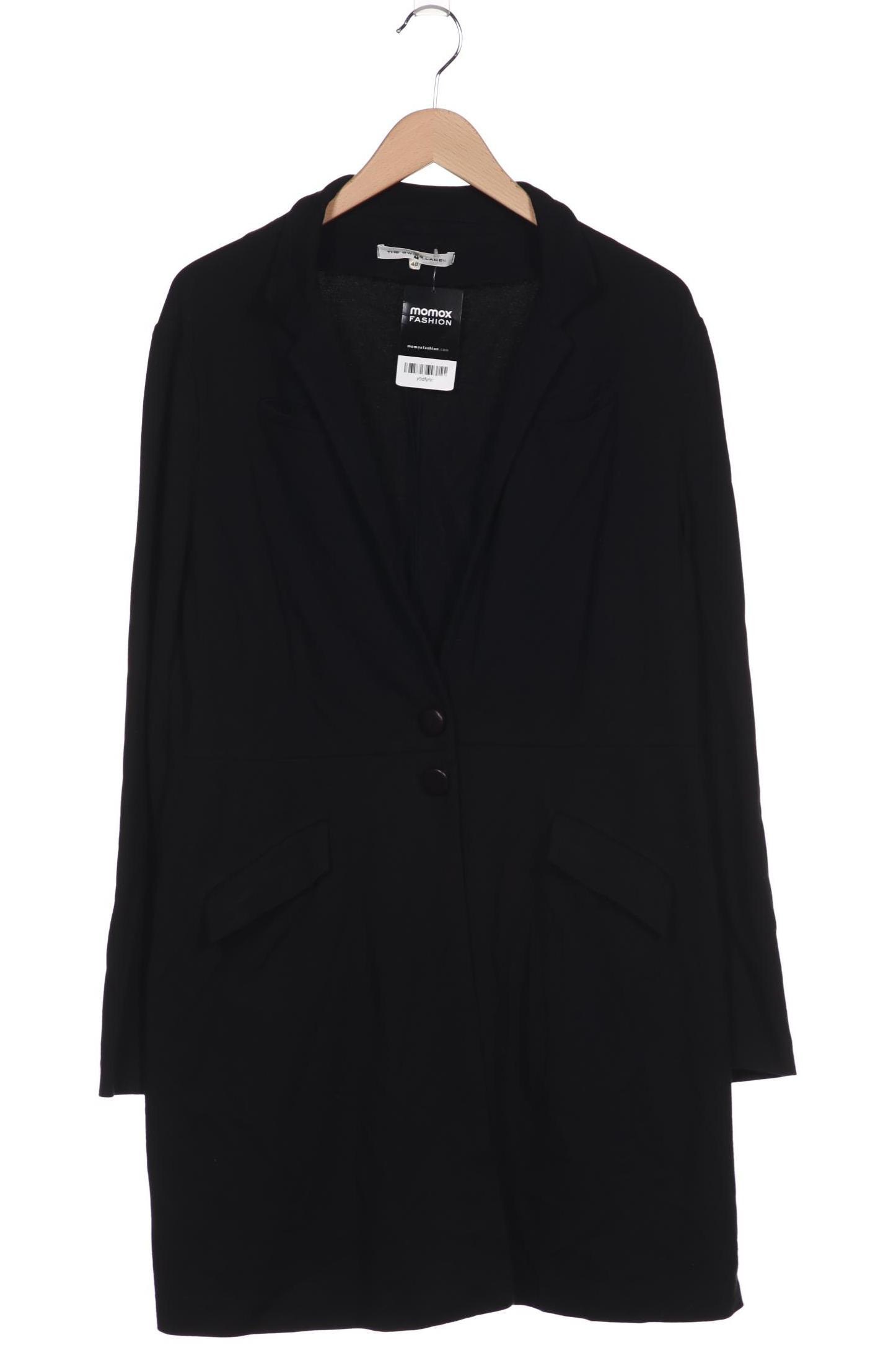 

THE Swiss Label Damen Strickjacke, schwarz, Gr. 48