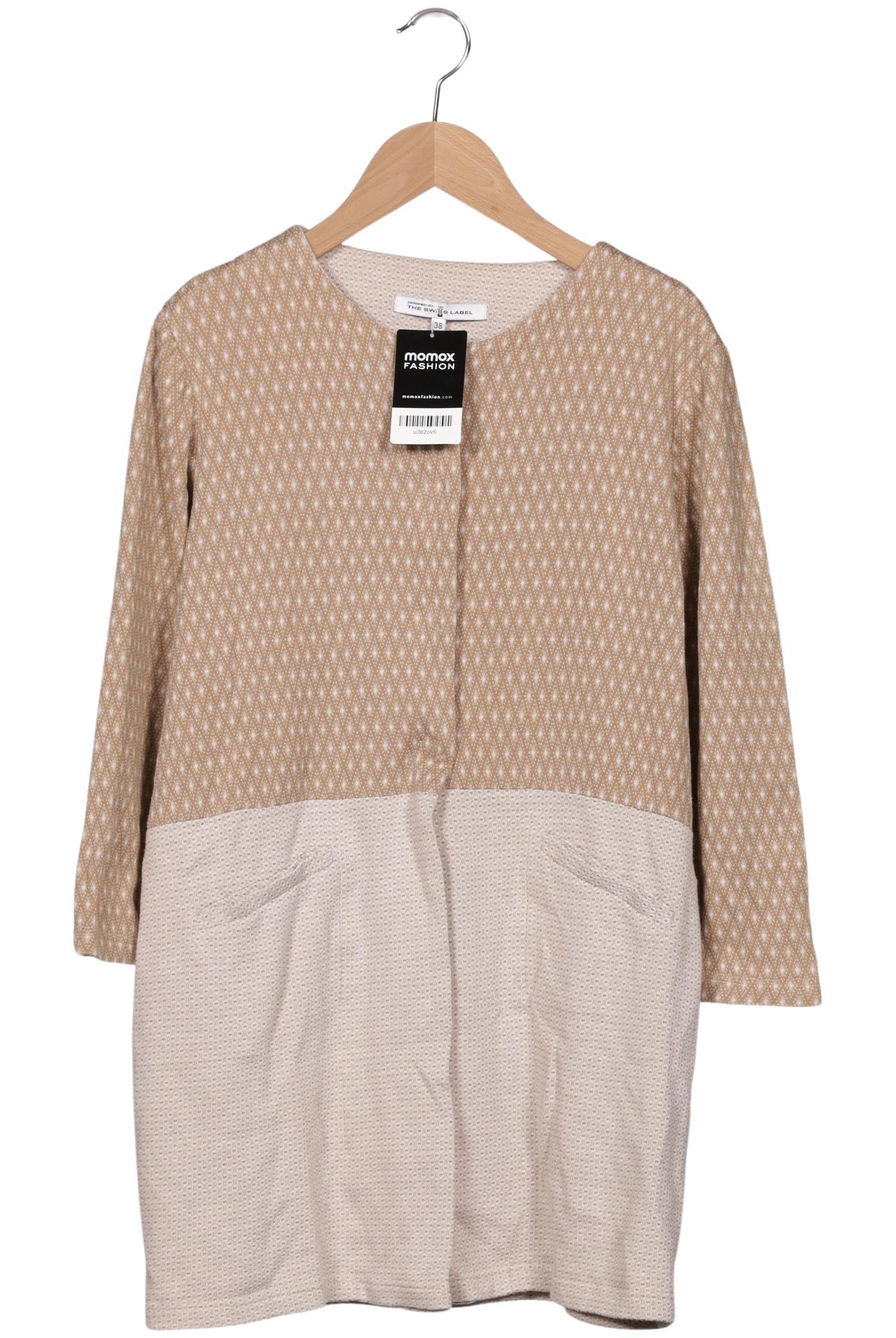 

THE Swiss Label Damen Strickjacke, beige, Gr. 38