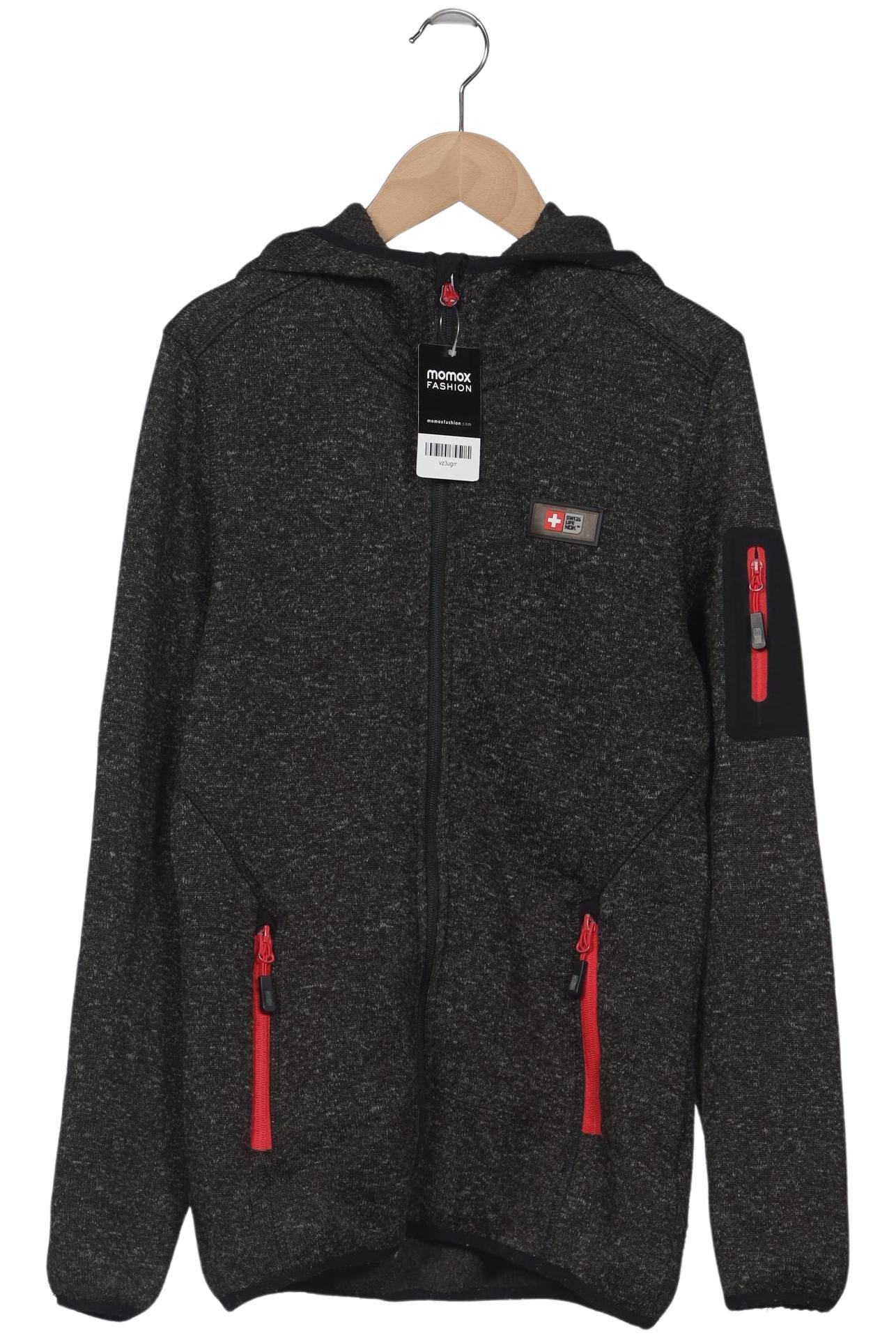 

THE Swiss Label Damen Kapuzenpullover, grau, Gr. 38