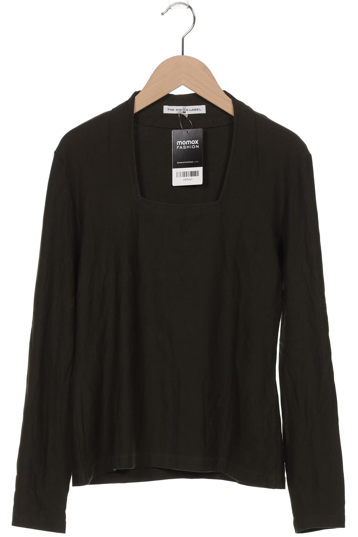 

THE Swiss Label Damen Langarmshirt, grün, Gr. 44