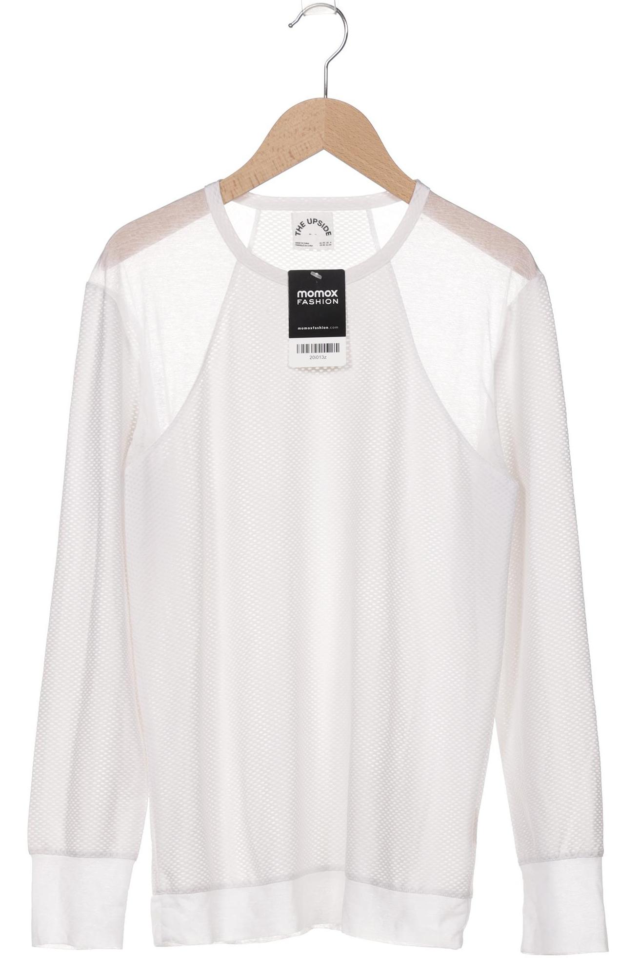 

THE Upside Damen Langarmshirt, weiß, Gr. 34
