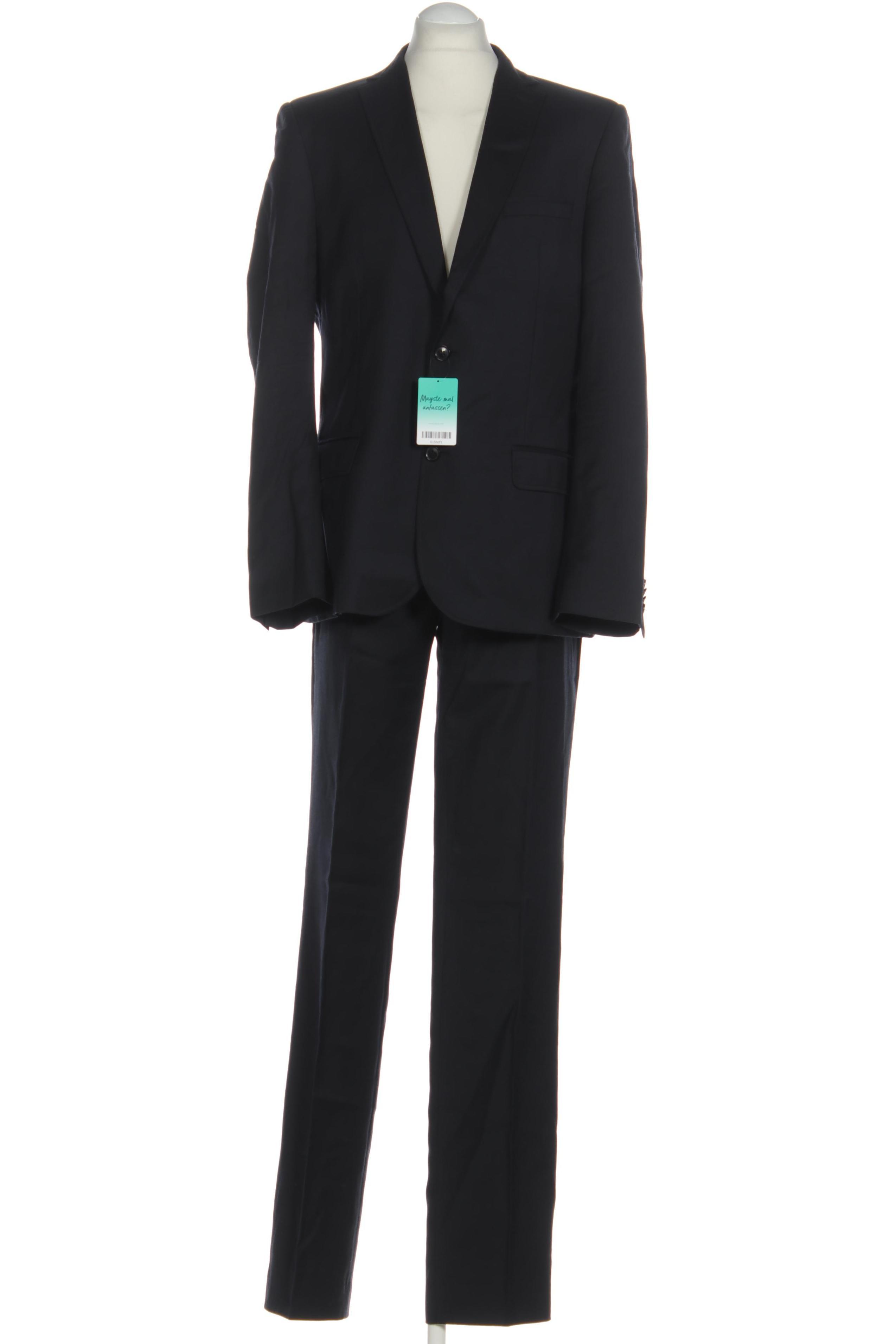 

Theo Wormland Herren Anzug, blau, Gr.