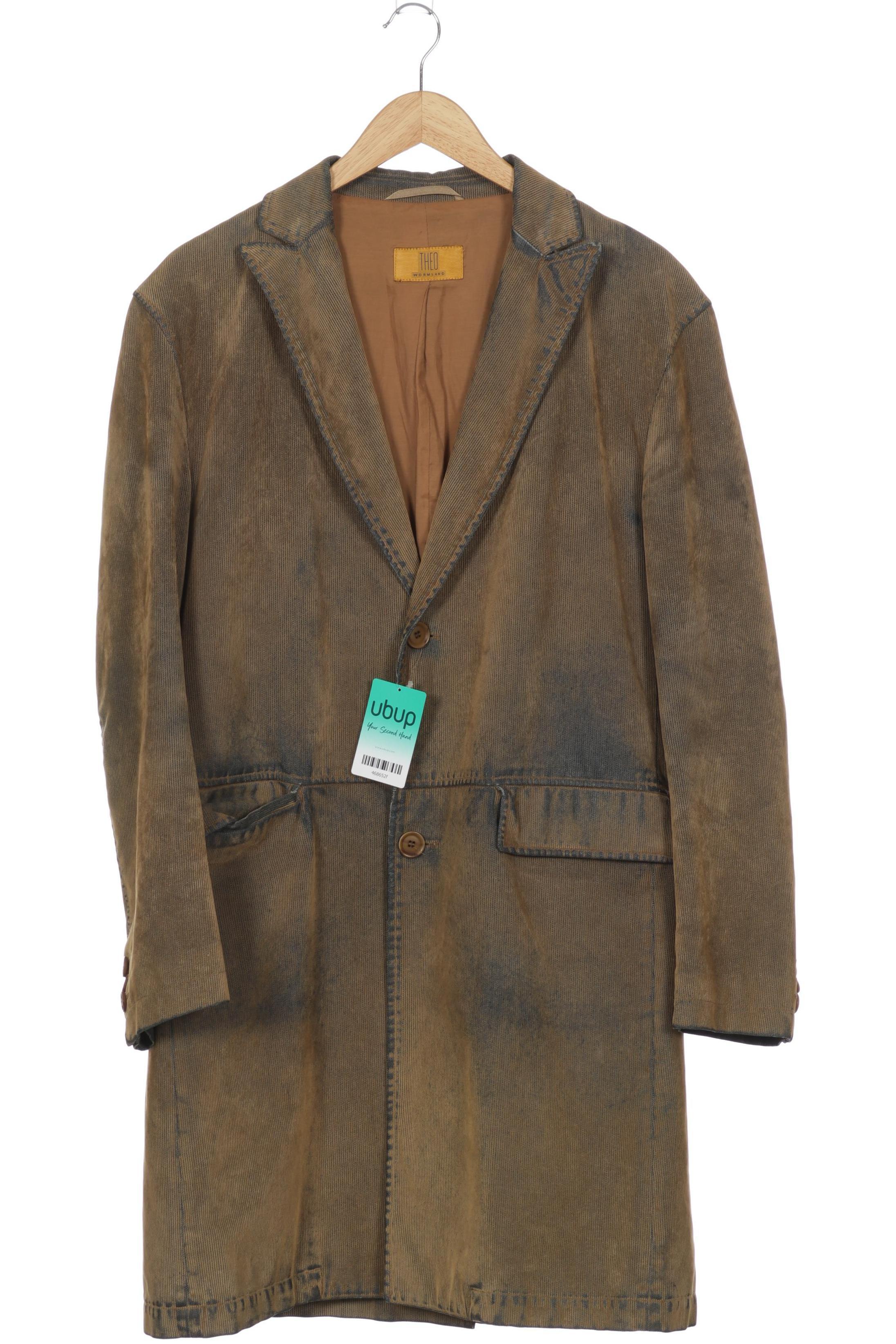 Thumbnail - Theo Wormland Herren Mantel, grün, Gr.