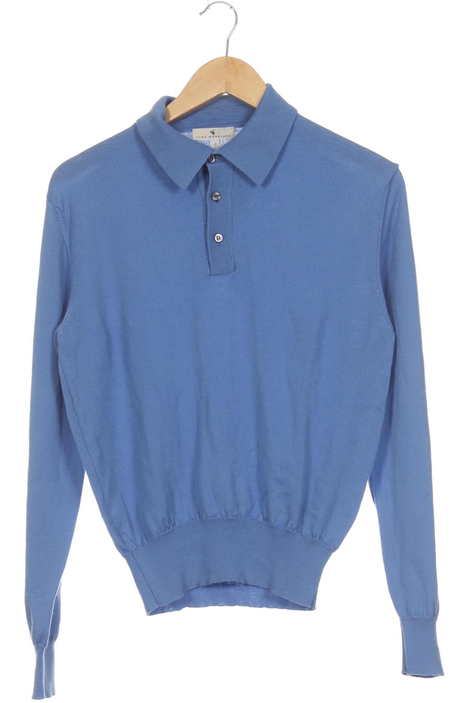 Thumbnail - Theo Wormland Herren Pullover, blau, Gr.