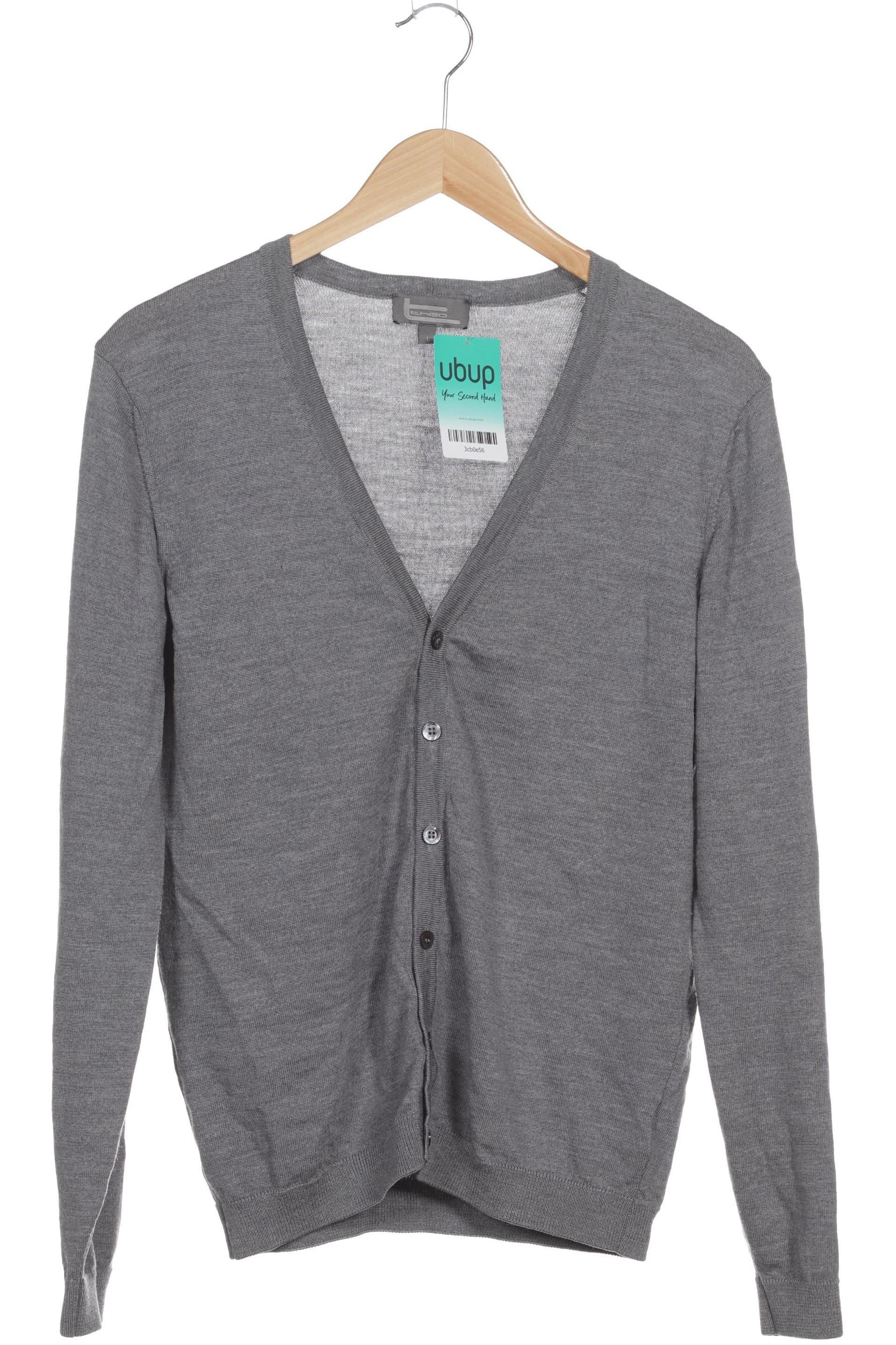 

Theo Wormland Herren Strickjacke, grau, Gr.