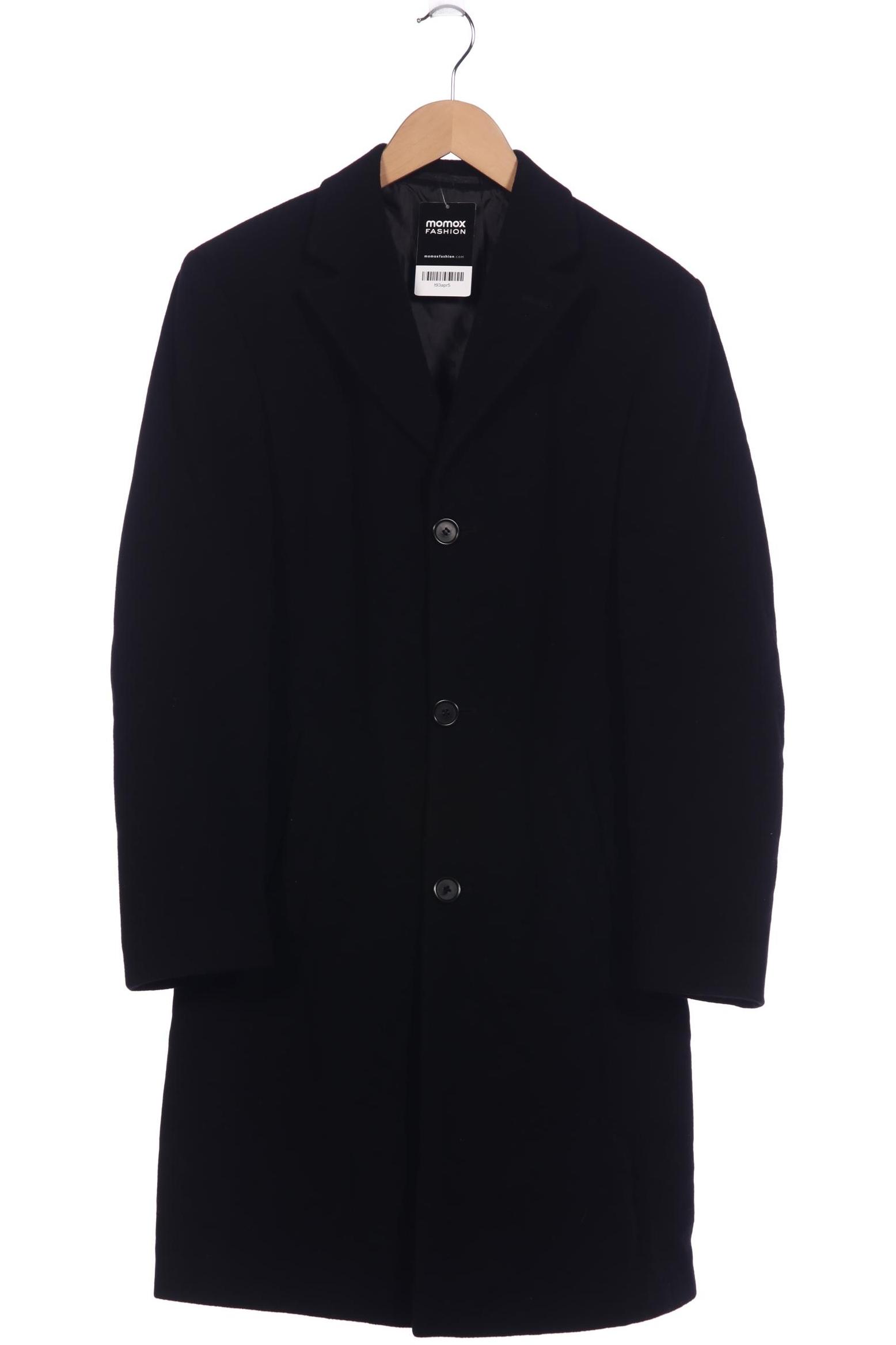 

Theo Wormland Herren Mantel, schwarz, Gr. 46