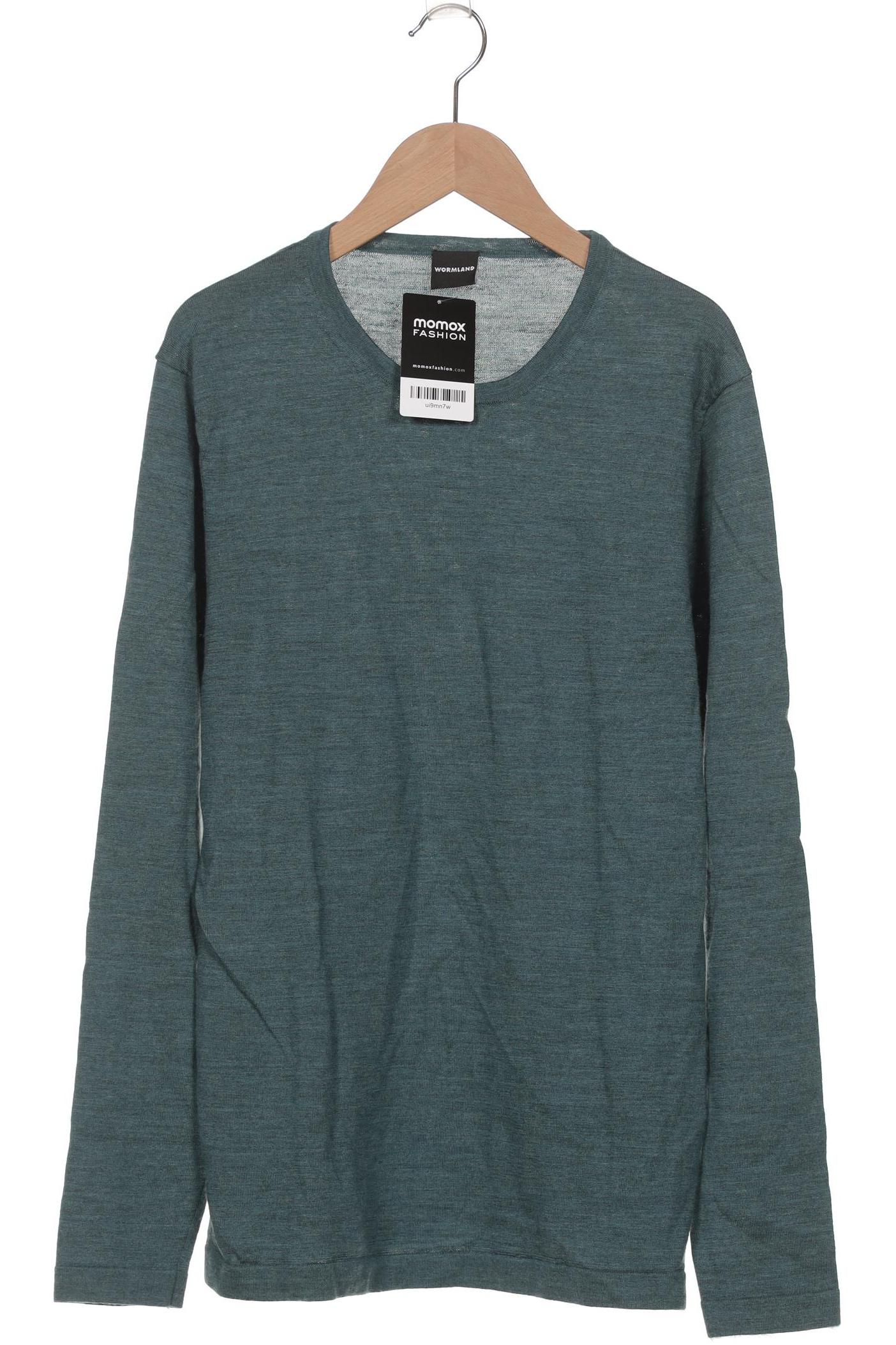 

Theo Wormland Herren Pullover, türkis, Gr. 52