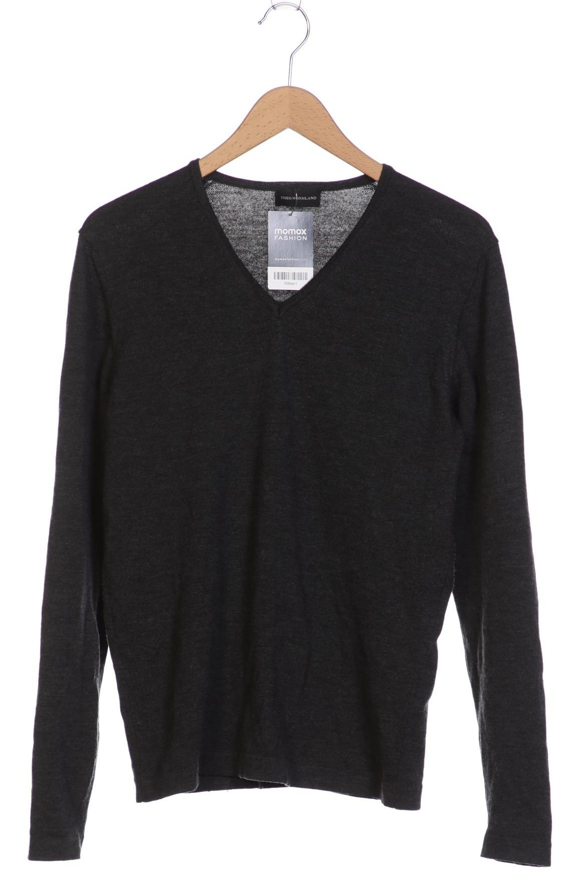 

Theo Wormland Herren Pullover, grau
