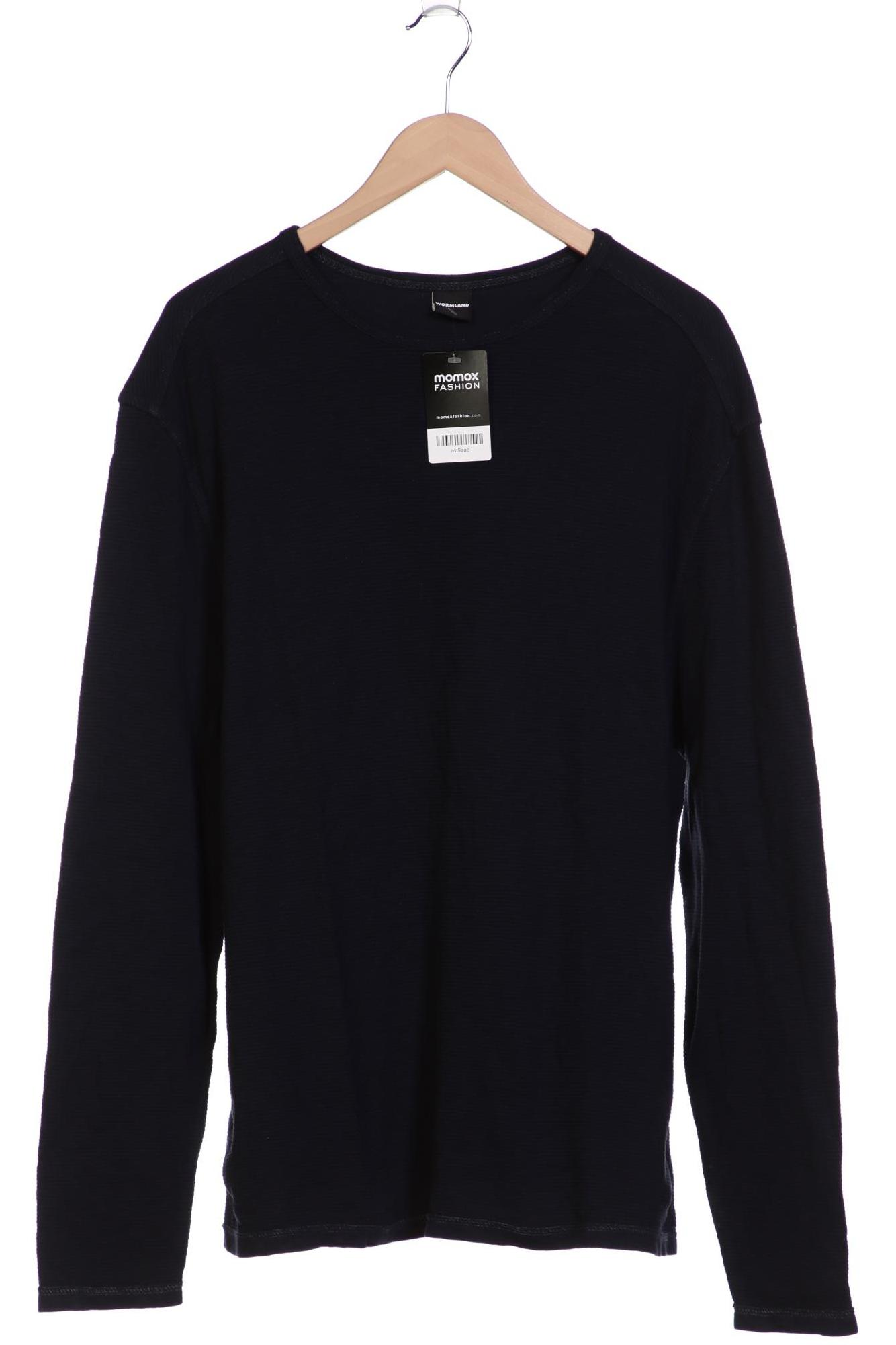 

Theo Wormland Herren Langarmshirt, marineblau, Gr. 56
