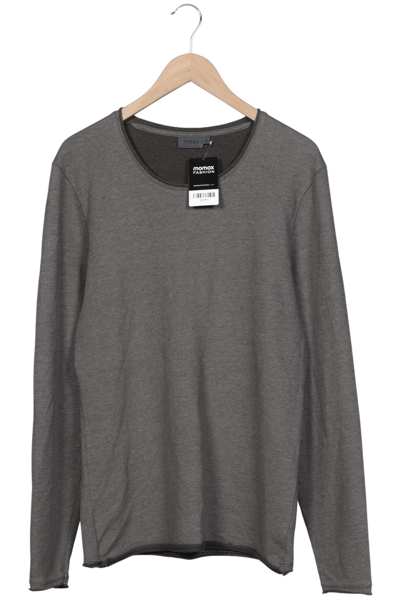 Thumbnail - Theo Wormland Herren Langarmshirt, grau, Gr. 54