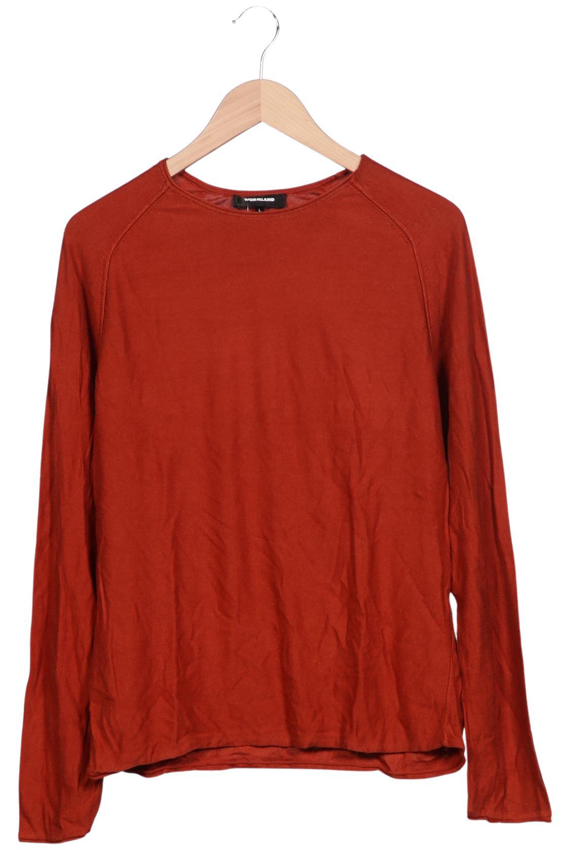 

Theo Wormland Herren Pullover, orange, Gr. 52