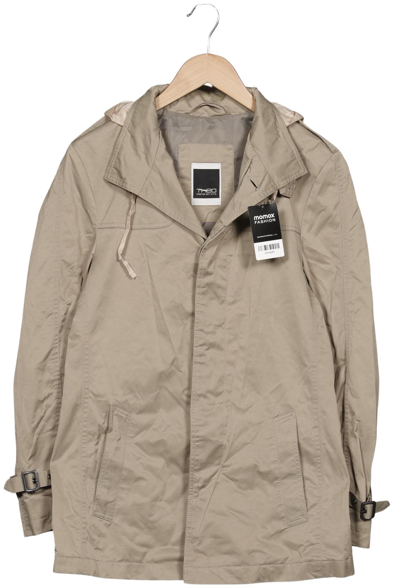

Theo Wormland Herren Mantel, beige, Gr. 46