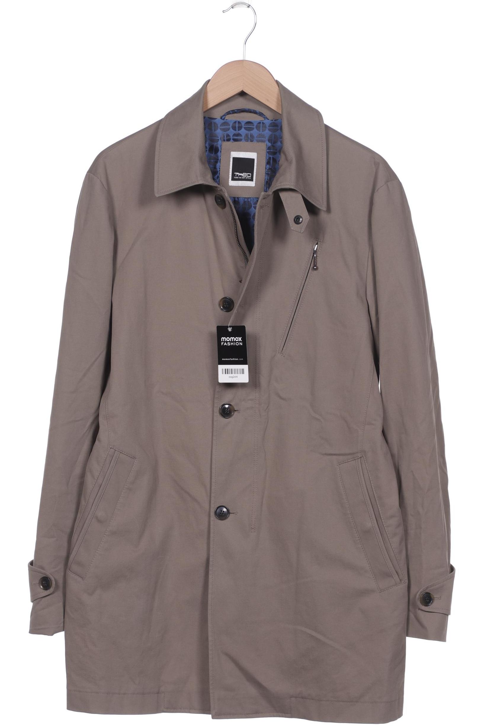 

Theo Wormland Herren Mantel, braun, Gr. 106