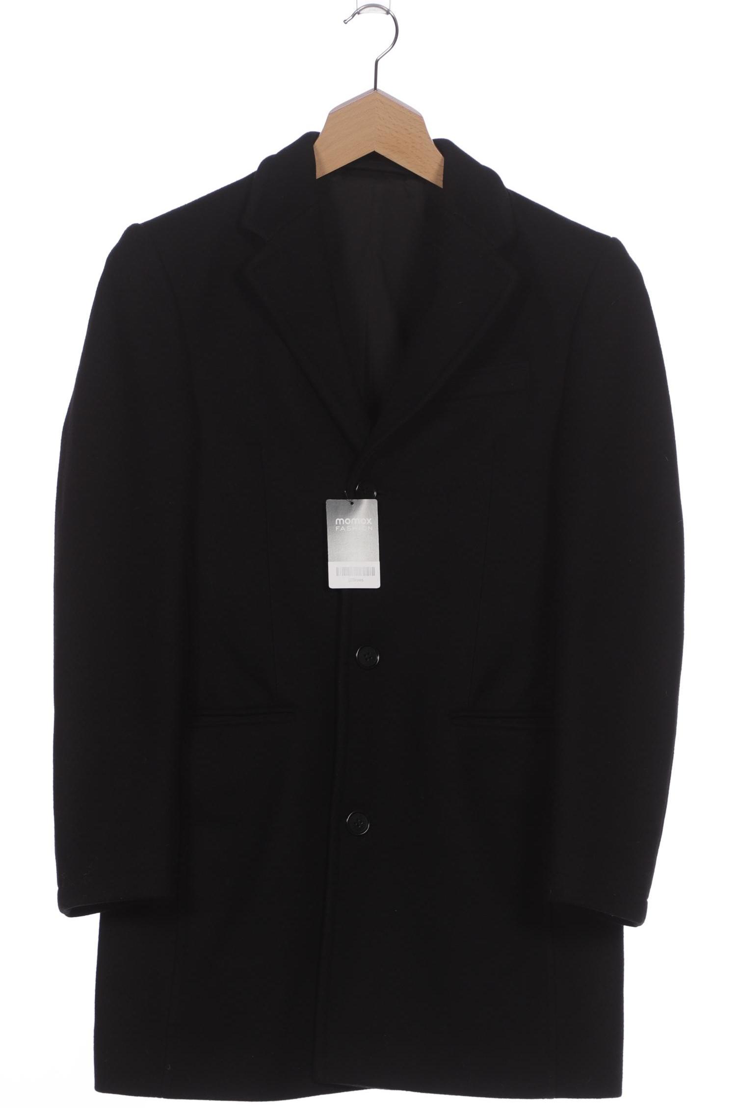 

Theo Wormland Herren Mantel, schwarz, Gr. 46