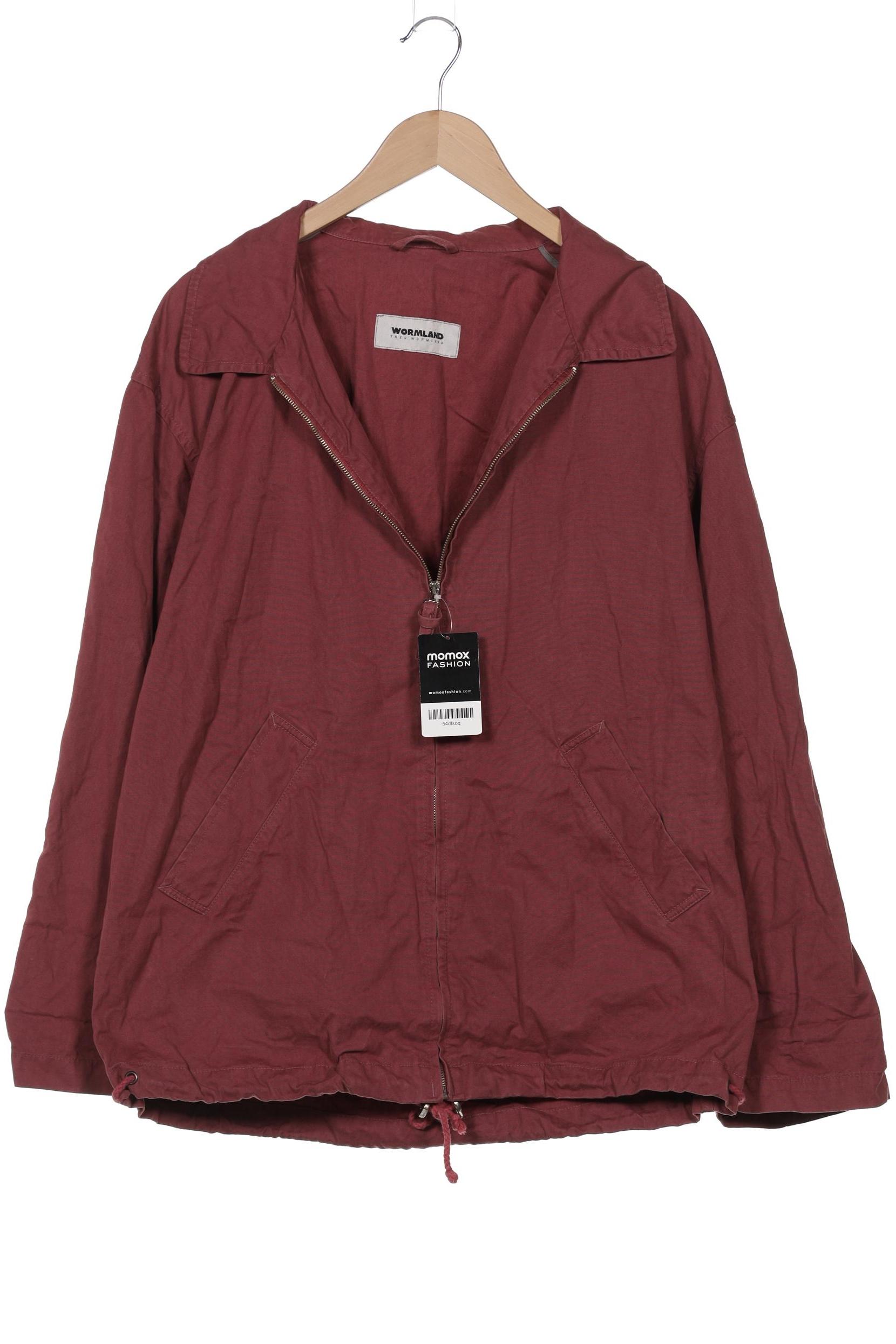 

Theo Wormland Herren Jacke, bordeaux, Gr. 48