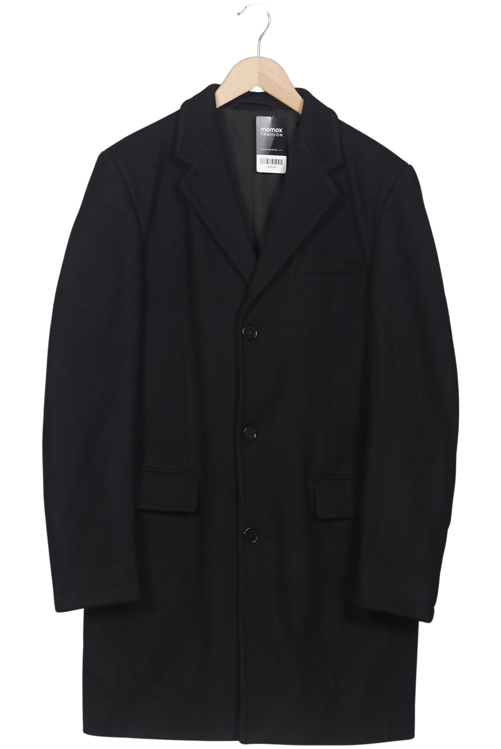 

Theo Wormland Herren Mantel, schwarz, Gr. 102