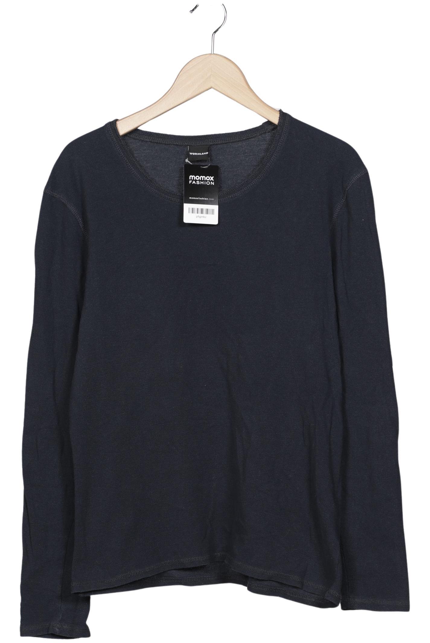 

Theo Wormland Herren Langarmshirt, marineblau, Gr. 52