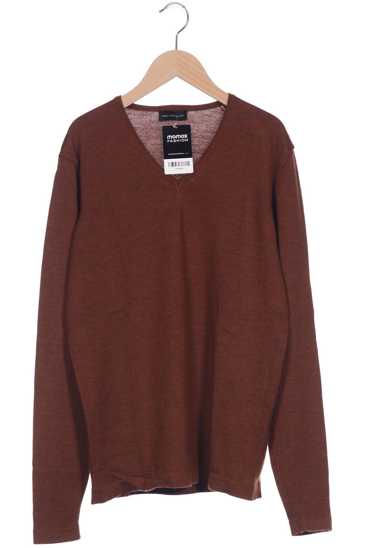 

Theo Wormland Herren Pullover, braun, Gr. 48