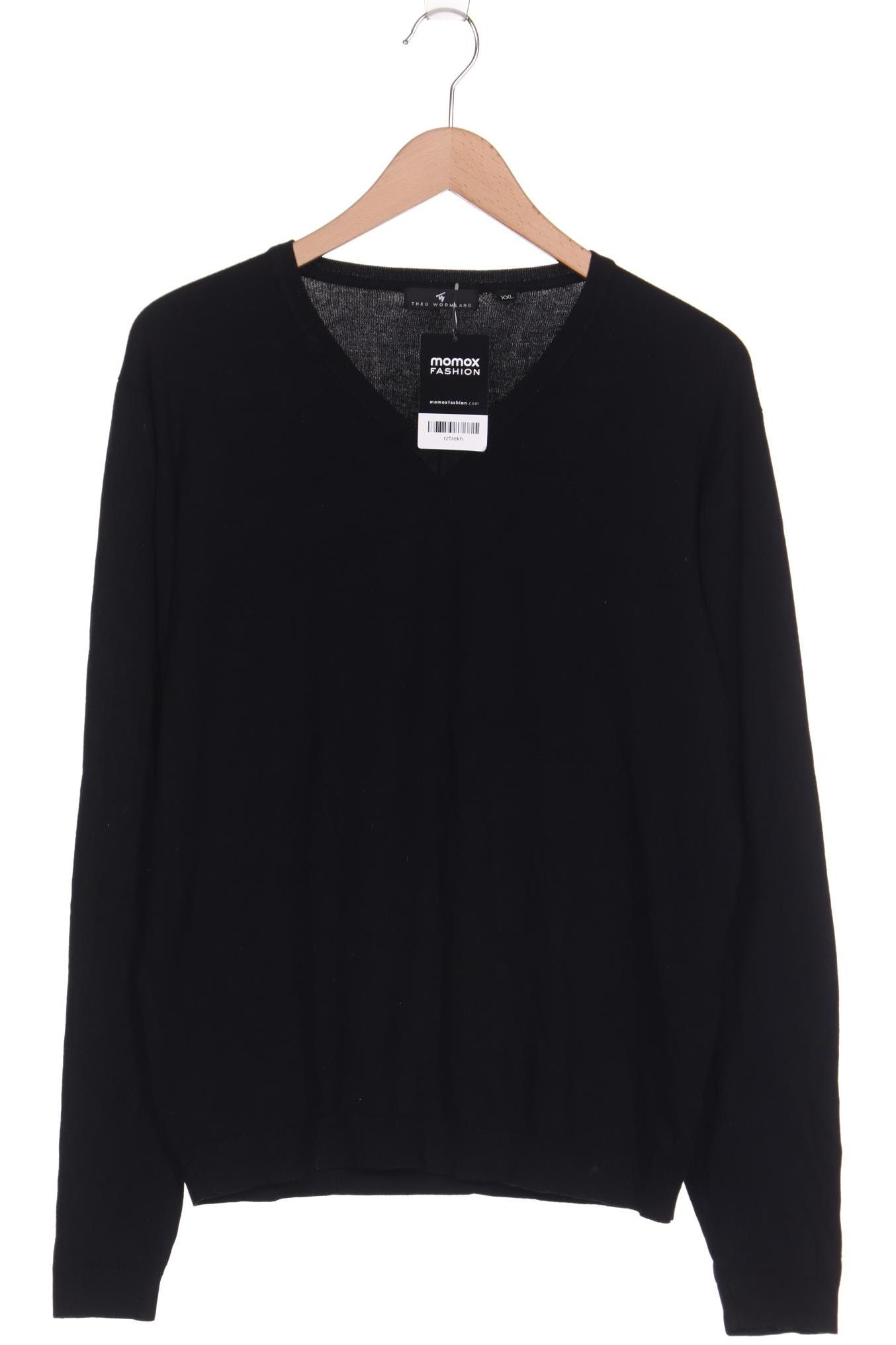 

Theo Wormland Herren Pullover, schwarz