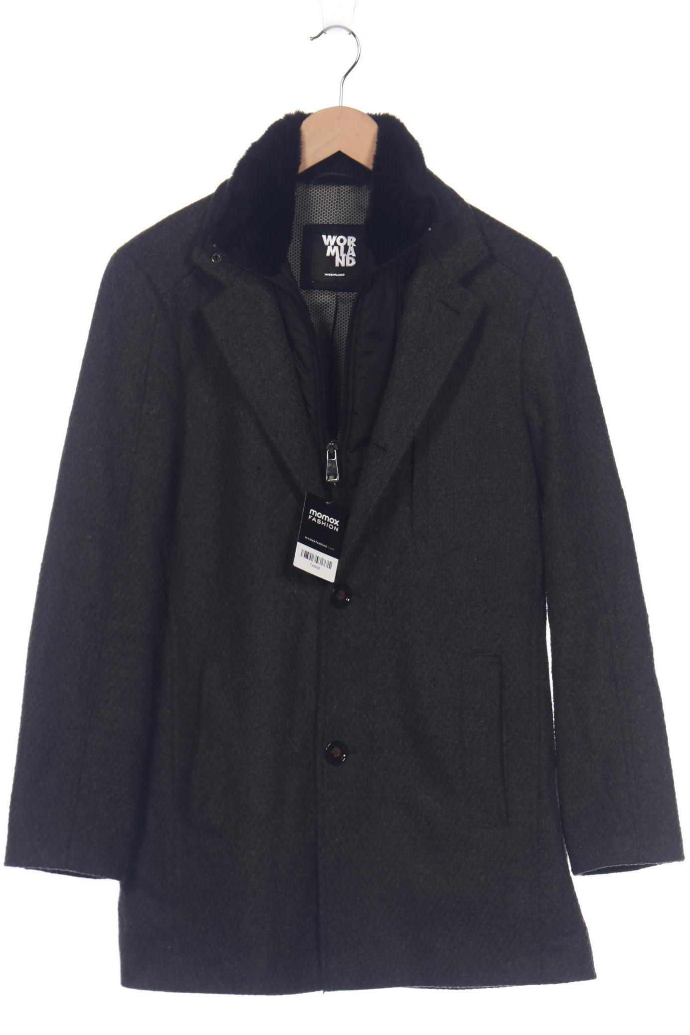 

Theo Wormland Herren Mantel, grau, Gr. 46