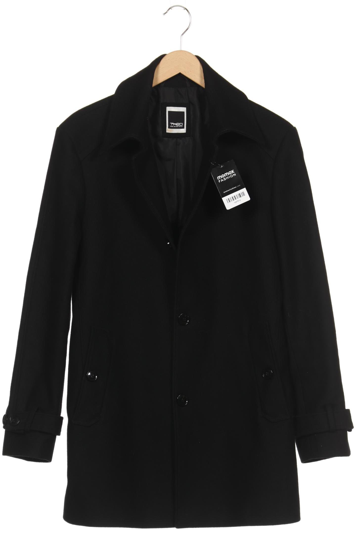 

Theo Wormland Herren Mantel, schwarz