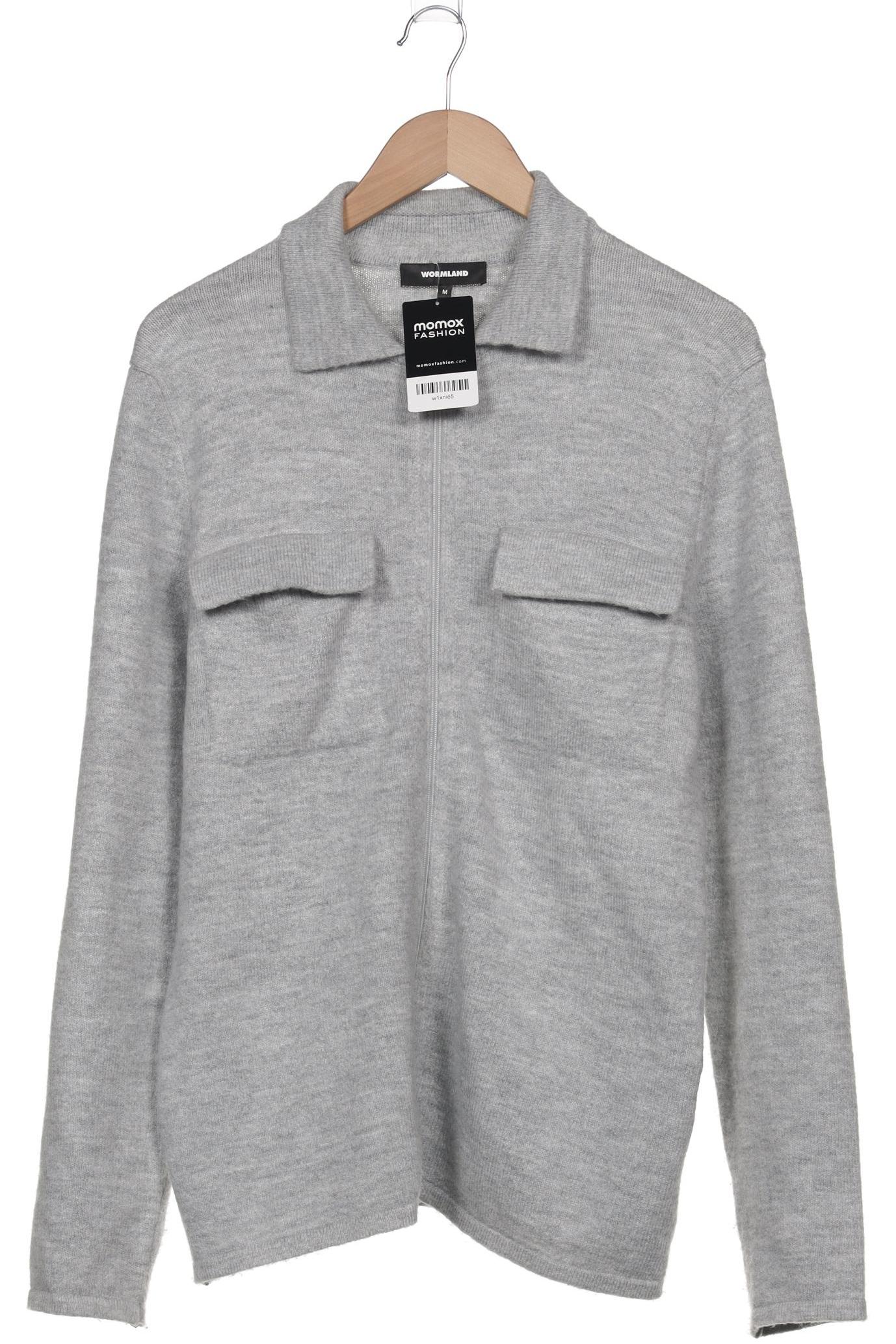

Theo Wormland Herren Strickjacke, grau, Gr. 48