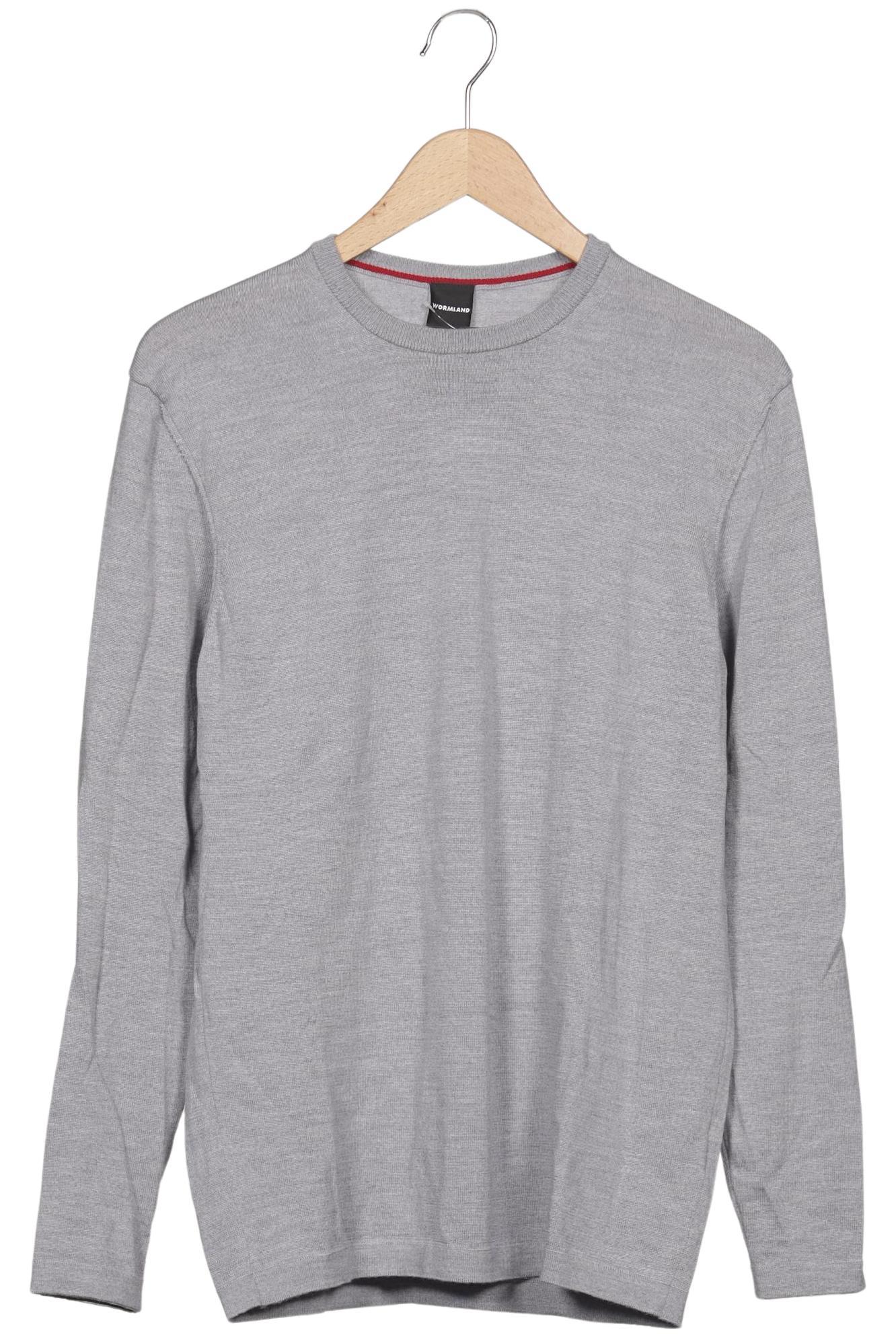 

Theo Wormland Herren Pullover, grau, Gr. 52