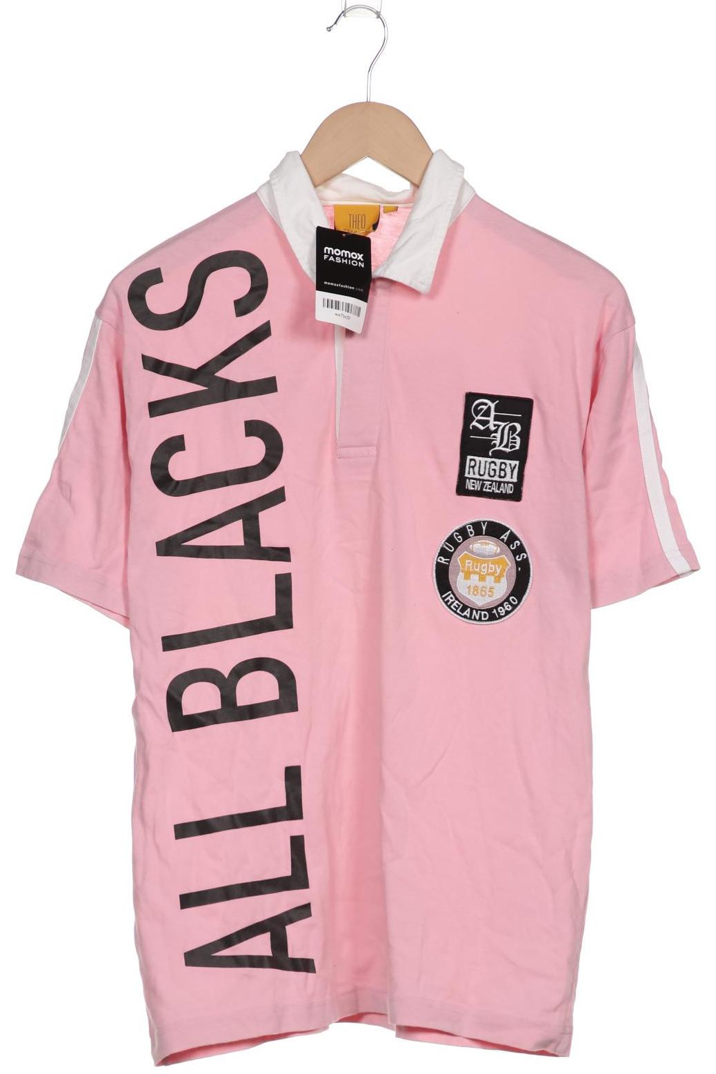 

Theo Wormland Herren Poloshirt, pink