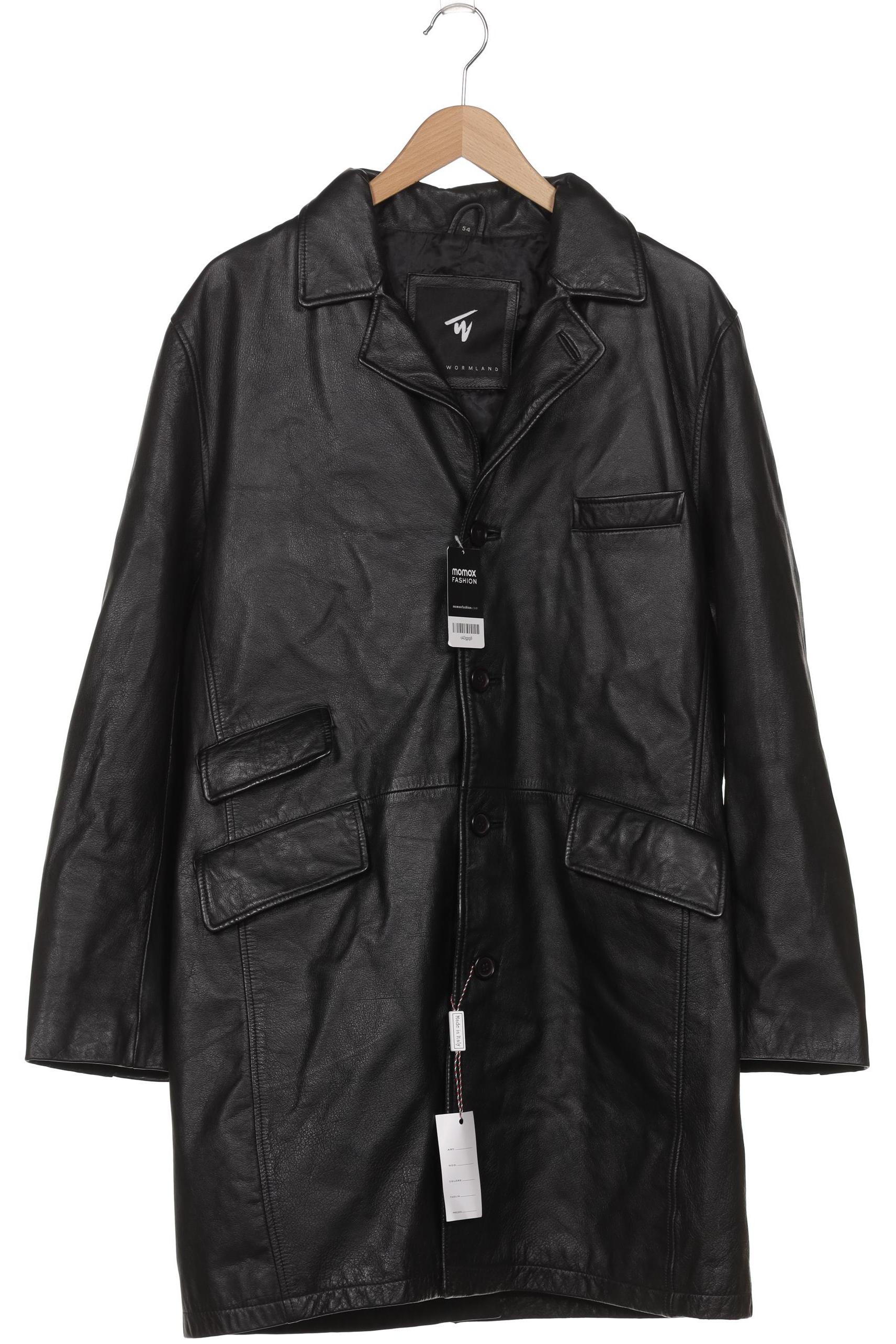 

Theo Wormland Herren Mantel, schwarz, Gr. 54