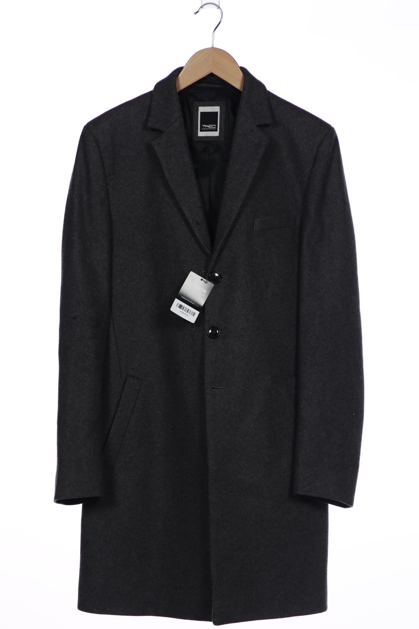 

Theo Wormland Herren Mantel, grau, Gr. 48