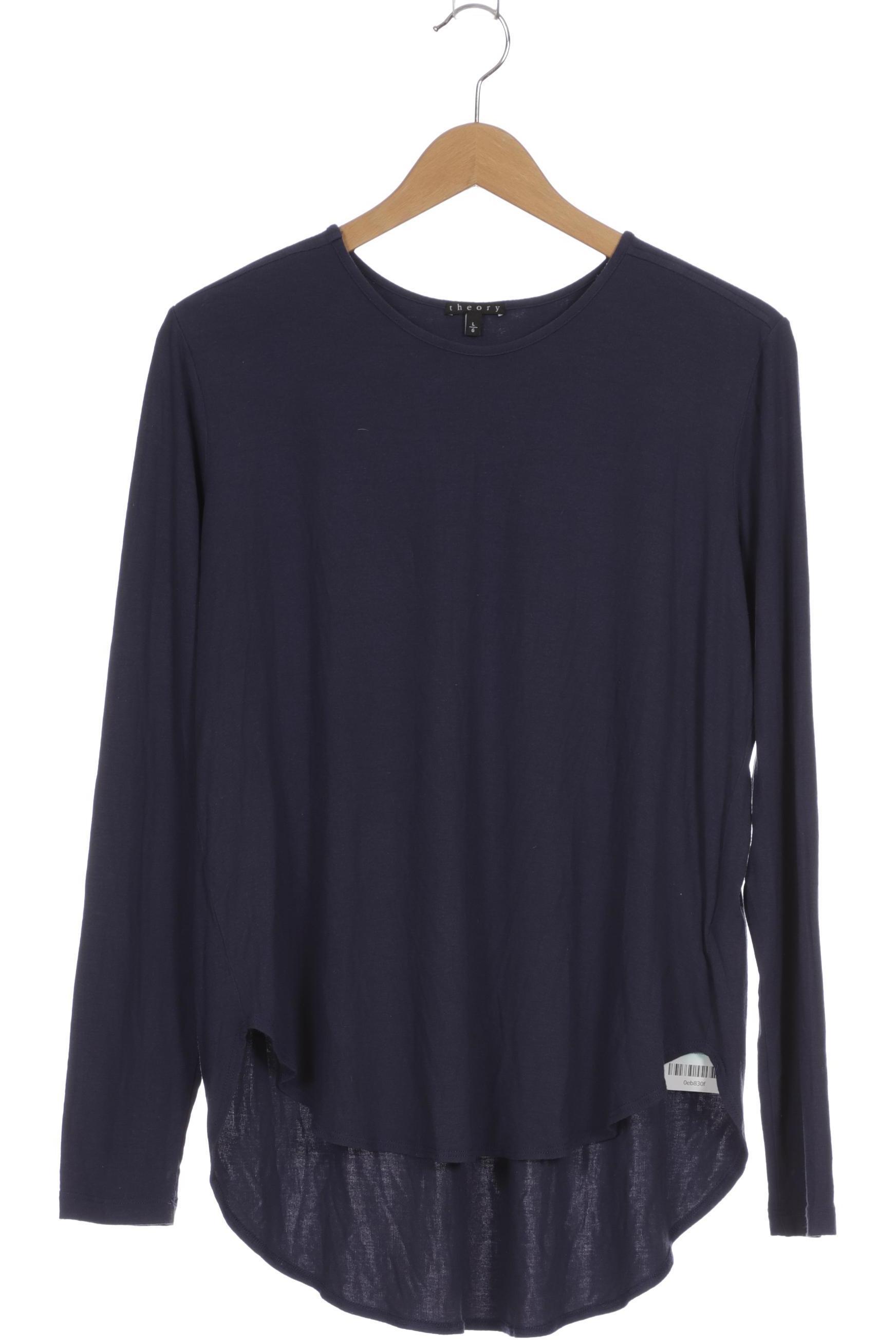 

Theory Damen Langarmshirt, blau, Gr.