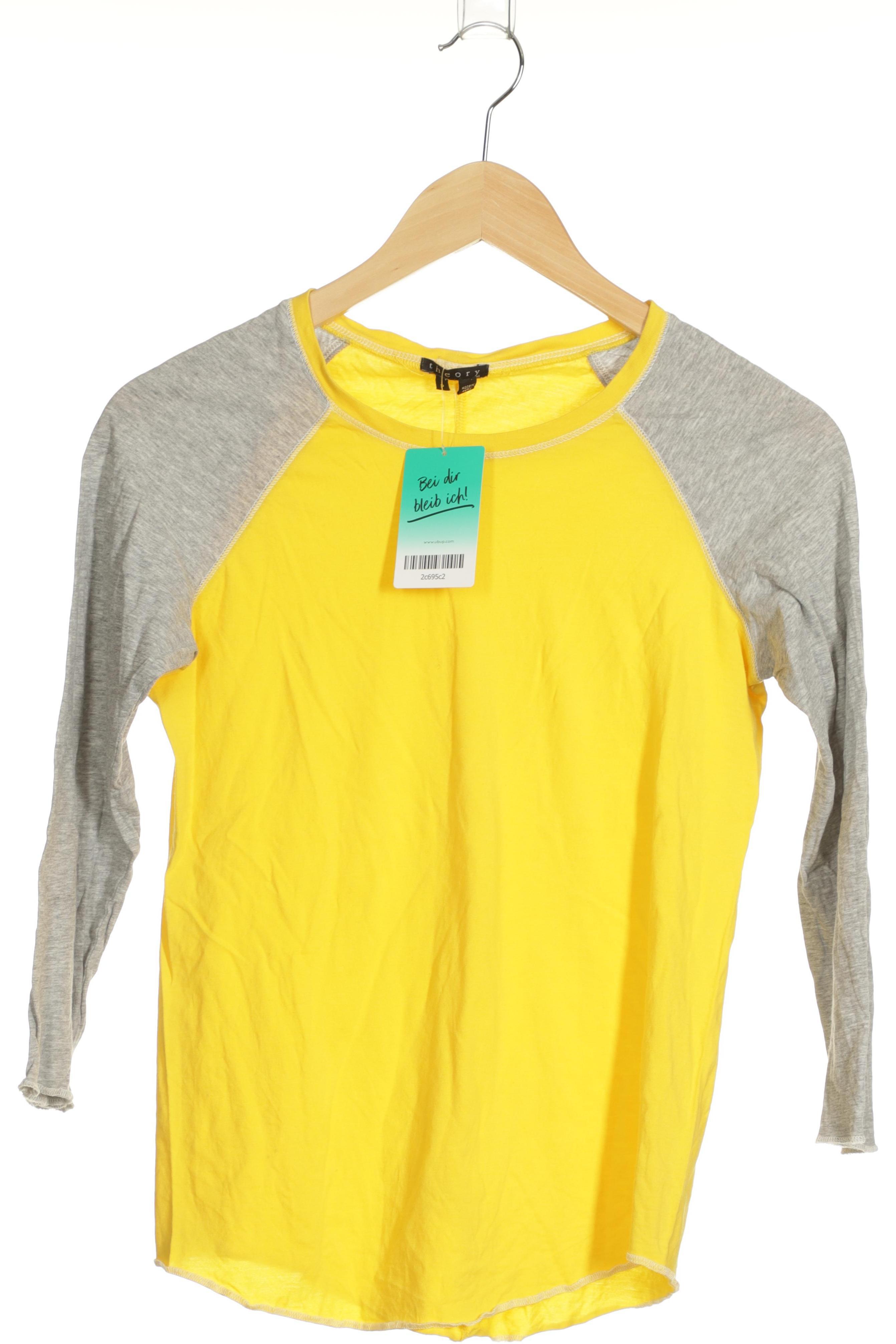 

Theory Damen Langarmshirt, gelb, Gr. 34
