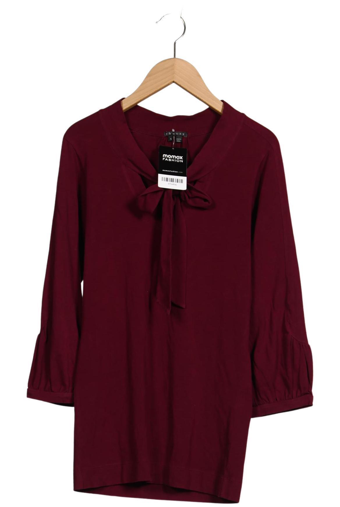 

Theory Damen Langarmshirt, bordeaux, Gr. 36