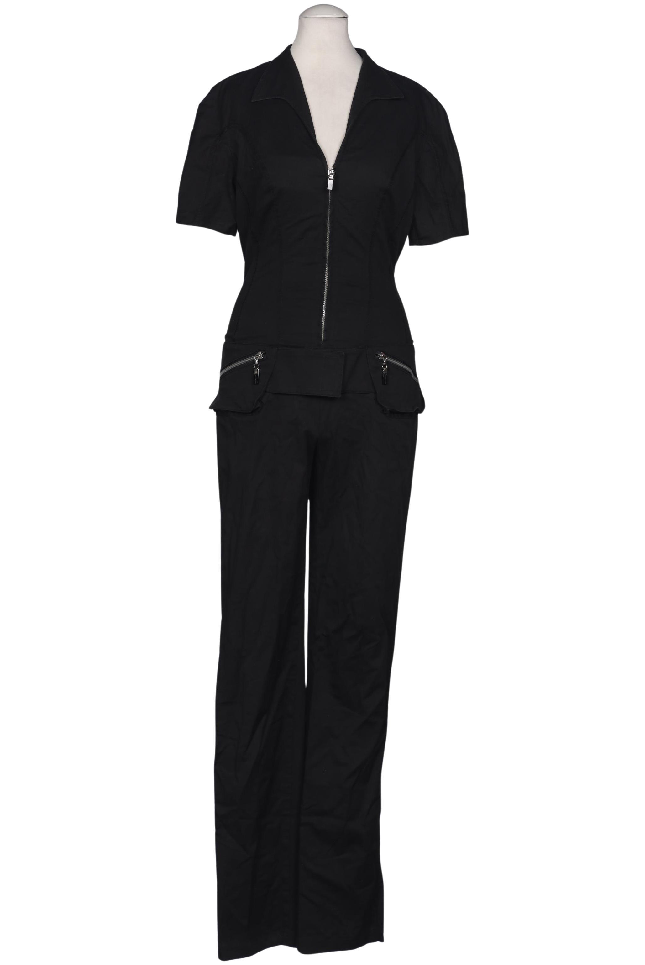 

Thierry Mugler Damen Jumpsuit/Overall, schwarz, Gr. 36