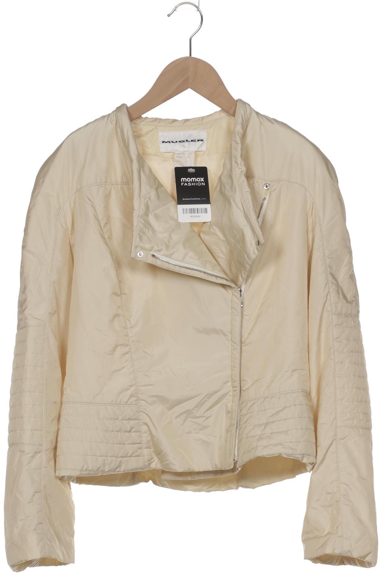 

Thierry Mugler Damen Jacke, cremeweiß, Gr. 44