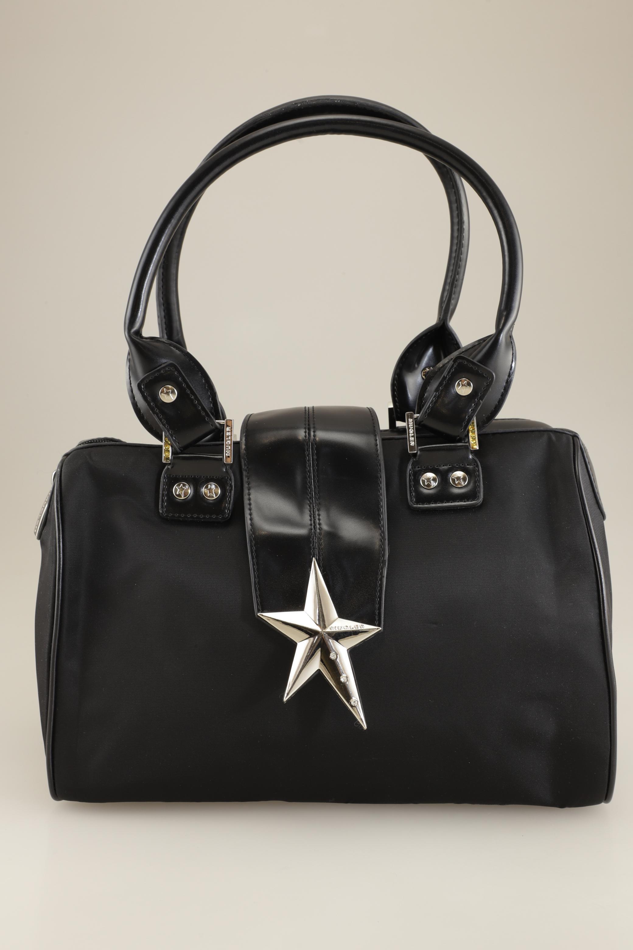 

Thierry Mugler Damen Handtasche, schwarz, Gr.