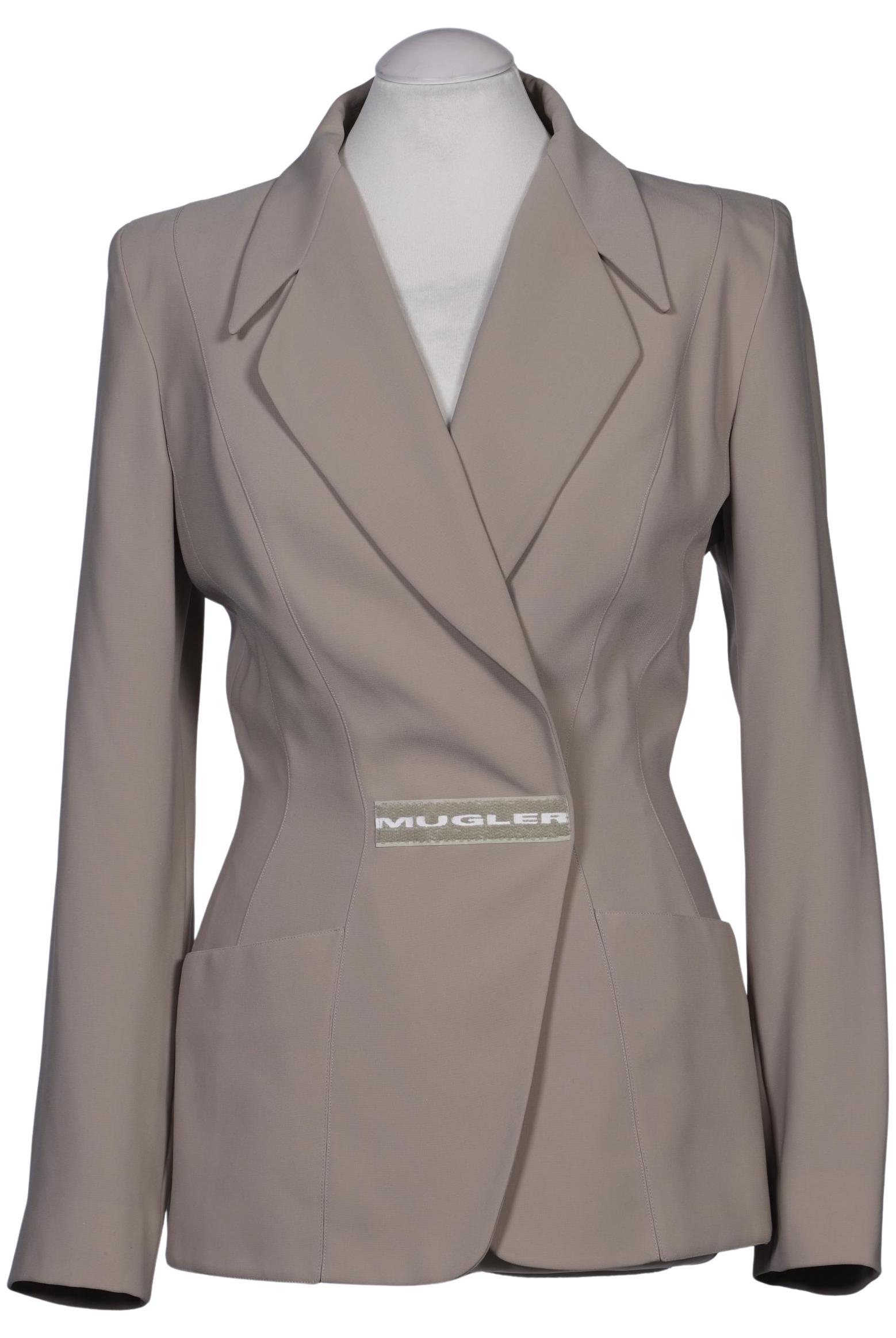 

Thierry Mugler Damen Blazer, beige, Gr. 38