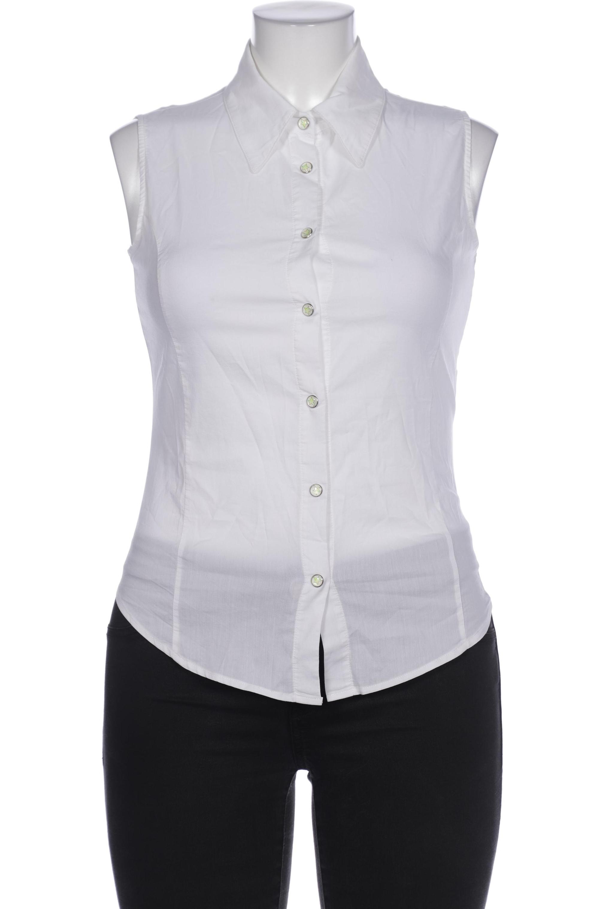 

Thierry Mugler Damen Bluse, weiß, Gr. 44