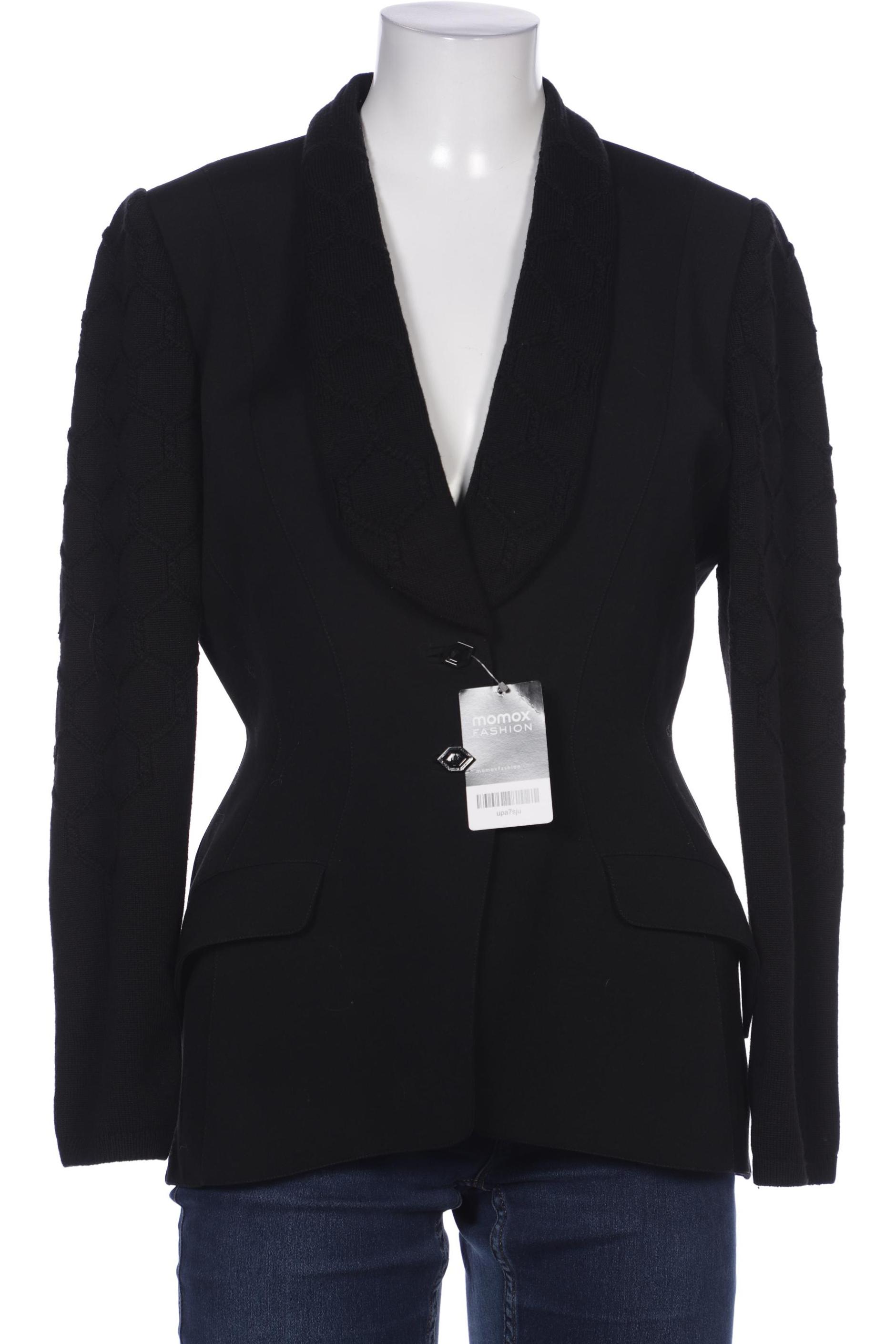 

Thierry Mugler Damen Blazer, schwarz, Gr. 42