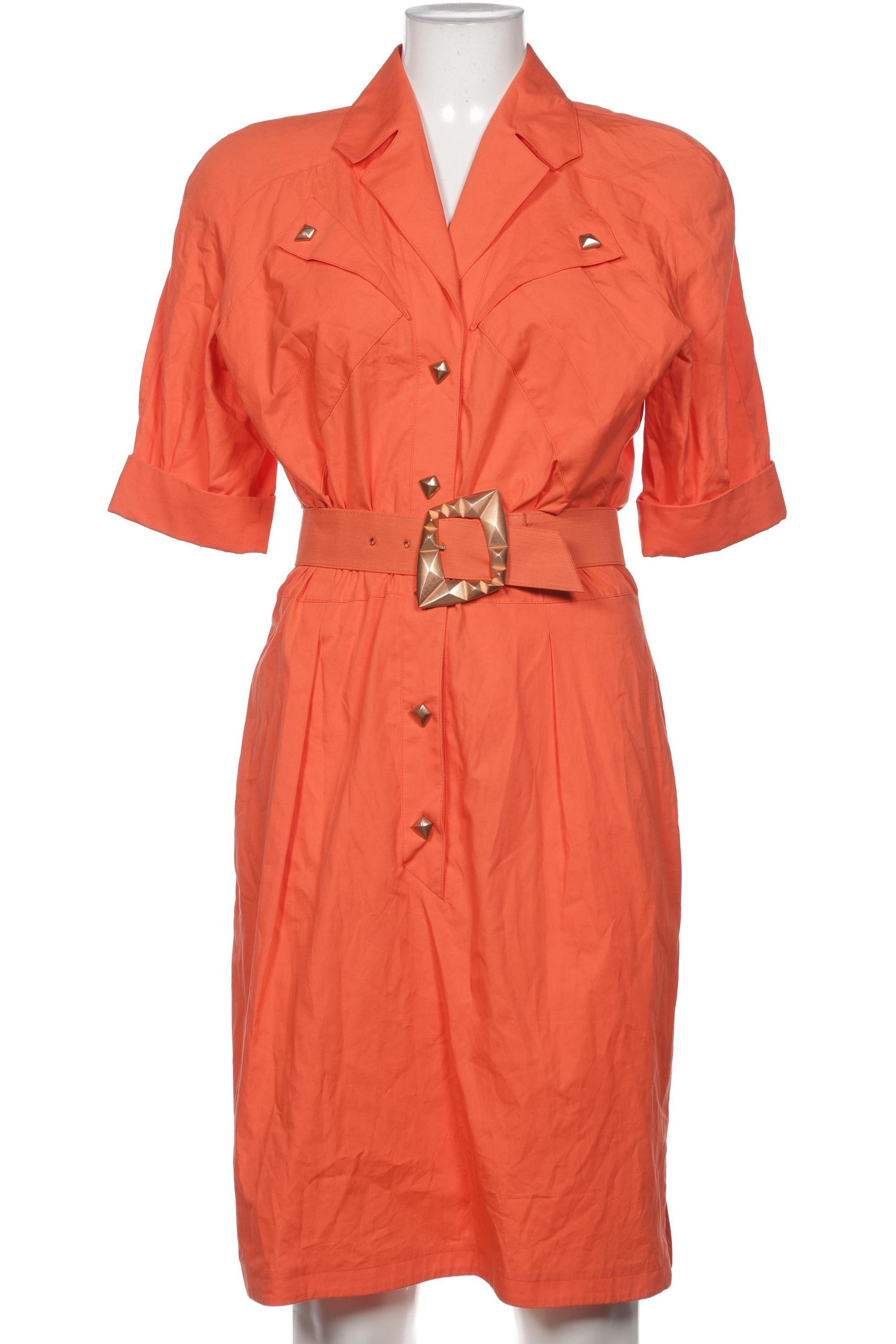 

Thierry Mugler Damen Kleid, orange, Gr. 48